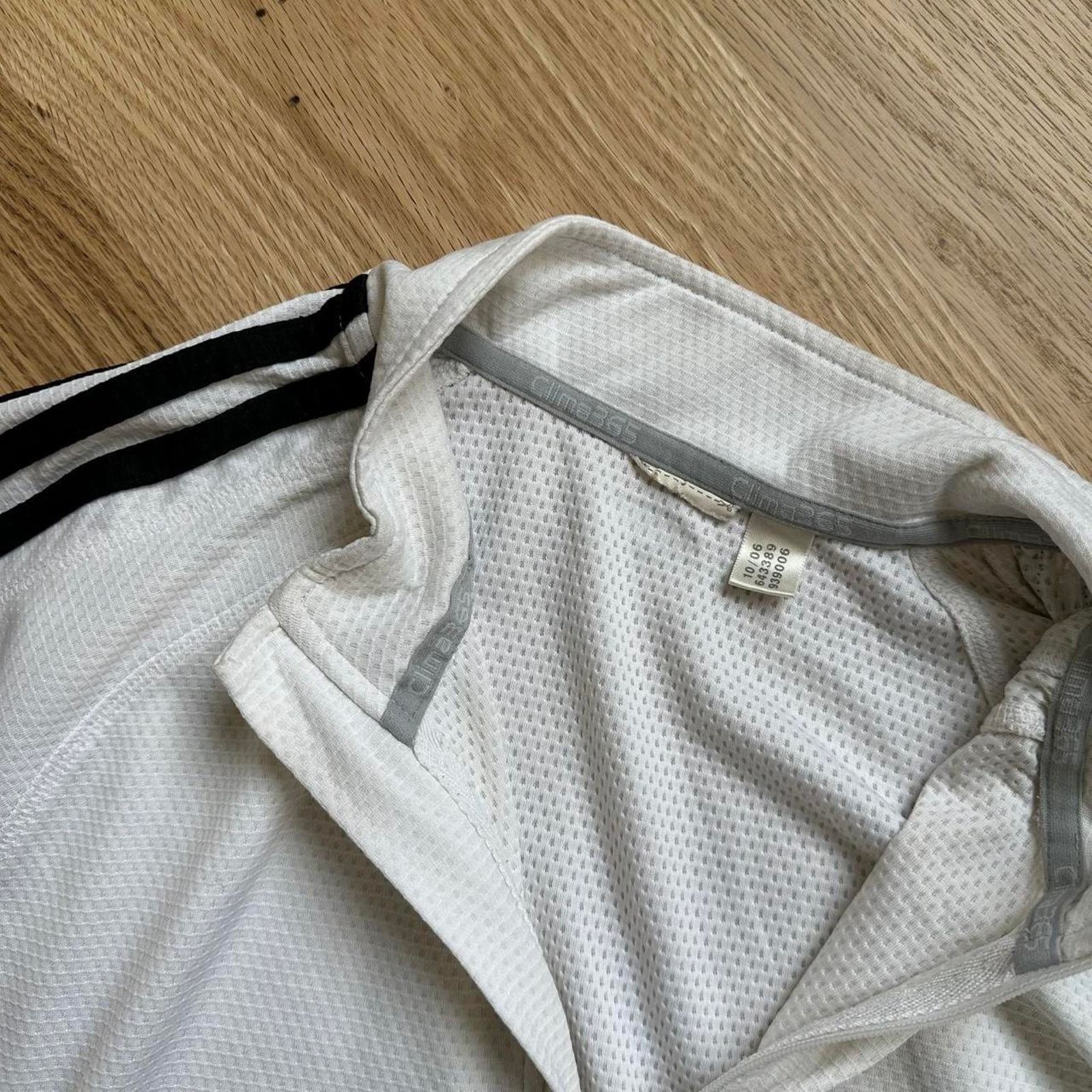 Adidas × Vintage Vintage Y2K Adidas Quarterzip Fitted Dri Fit Longsleeve Size US XL / EU 56 / 4 - 7 Thumbnail