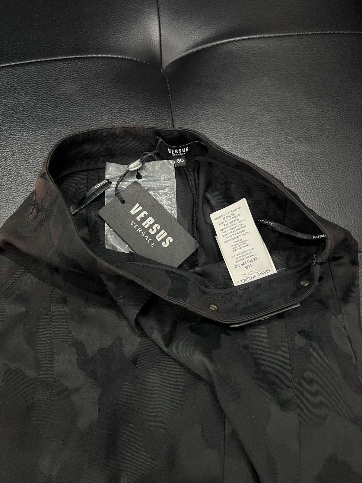 Versus Versus Versace Camouflage Tailored Trousers Size 25" / US 0 / IT 36 - 10 Thumbnail