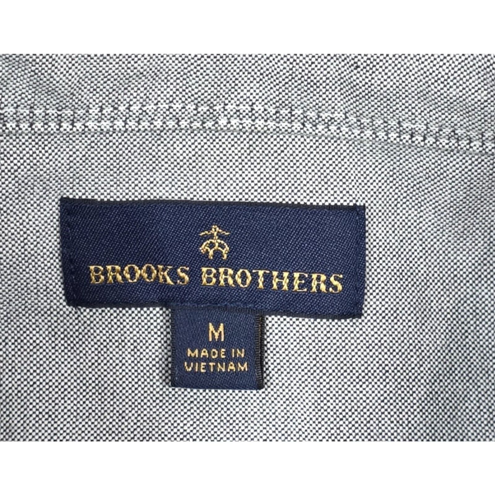 Brooks Brothers VINTAGE Brooks Brothers Men M Gray NC State Wolfpack Oxford Button Up Long Sleeve OCBD Size US M / EU 48-50 / 2 - 7 Thumbnail