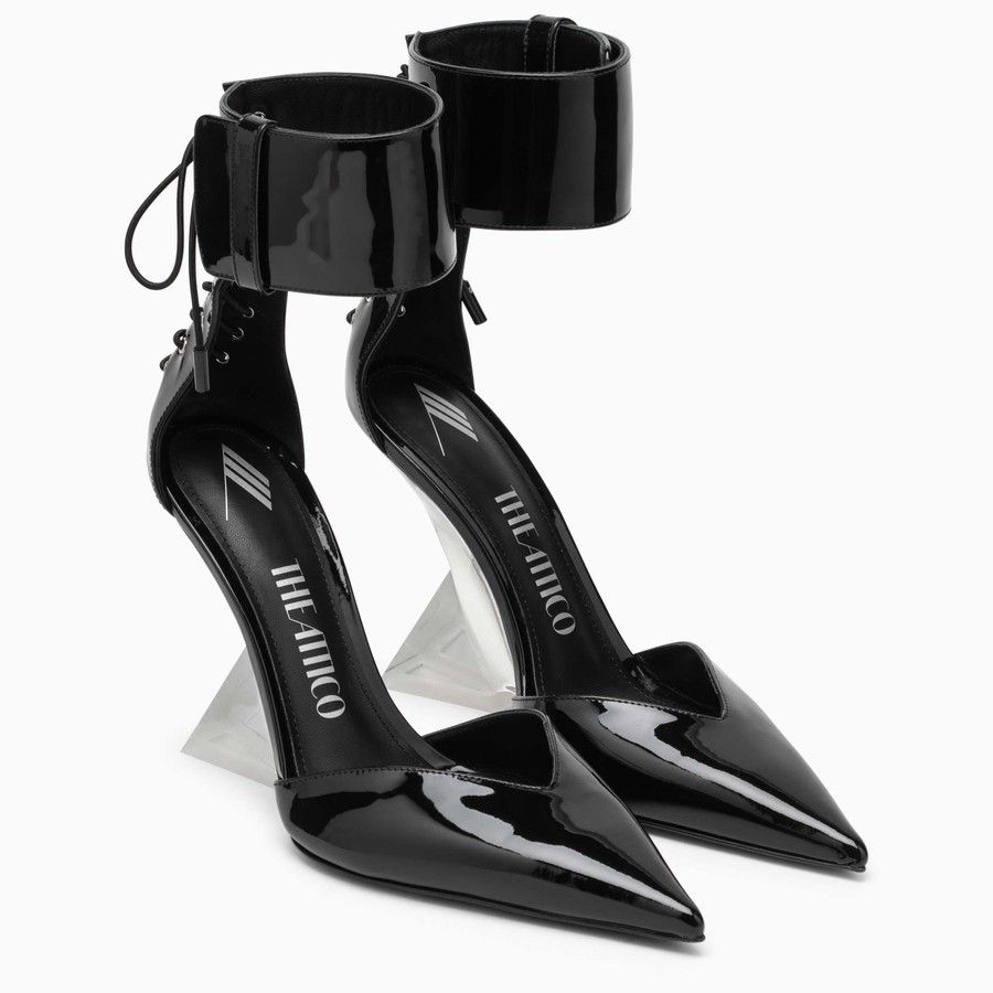 The Attico o1d2blof1024 Morgan Pump With Ankle Strap in Black Size US 9 / IT 39 - 2 Thumbnail