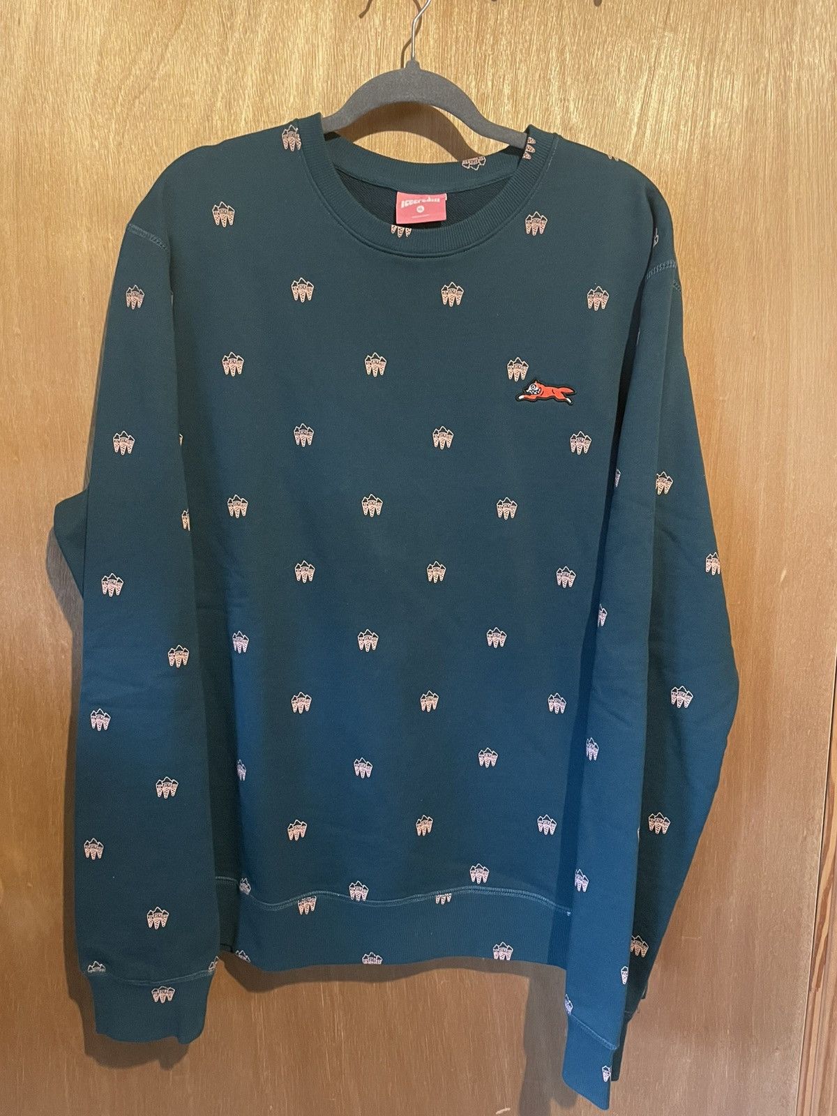 Billionaire Boys Club × Icecream Icecream Pattern Crewneck Y2K Size US XL / EU 56 / 4 - 1 Thumbnail