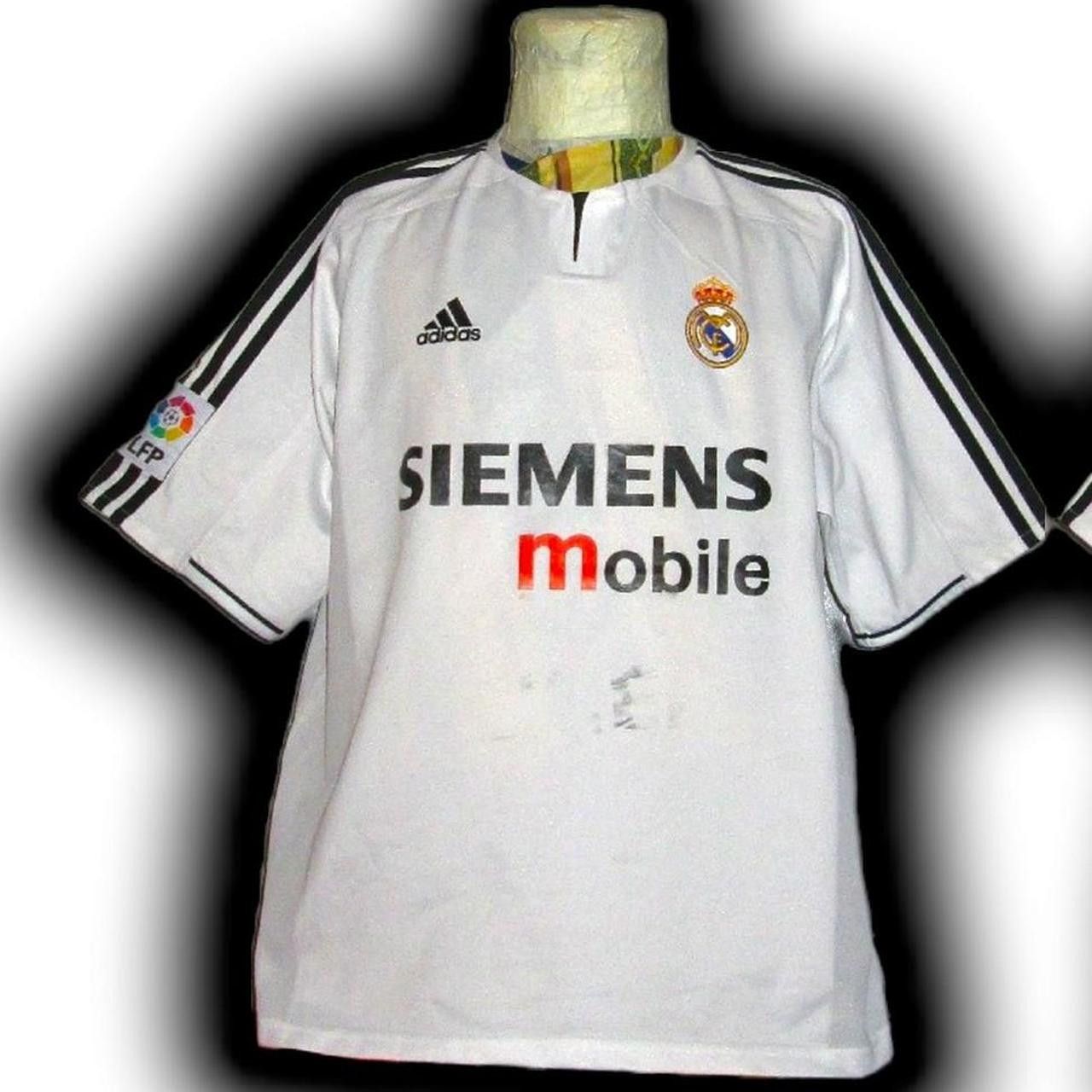 Adidas Real Madrid Spain 2003 2004 Home Shirt Jersey Size US M / EU 48-50 / 2 - 2 Thumbnail