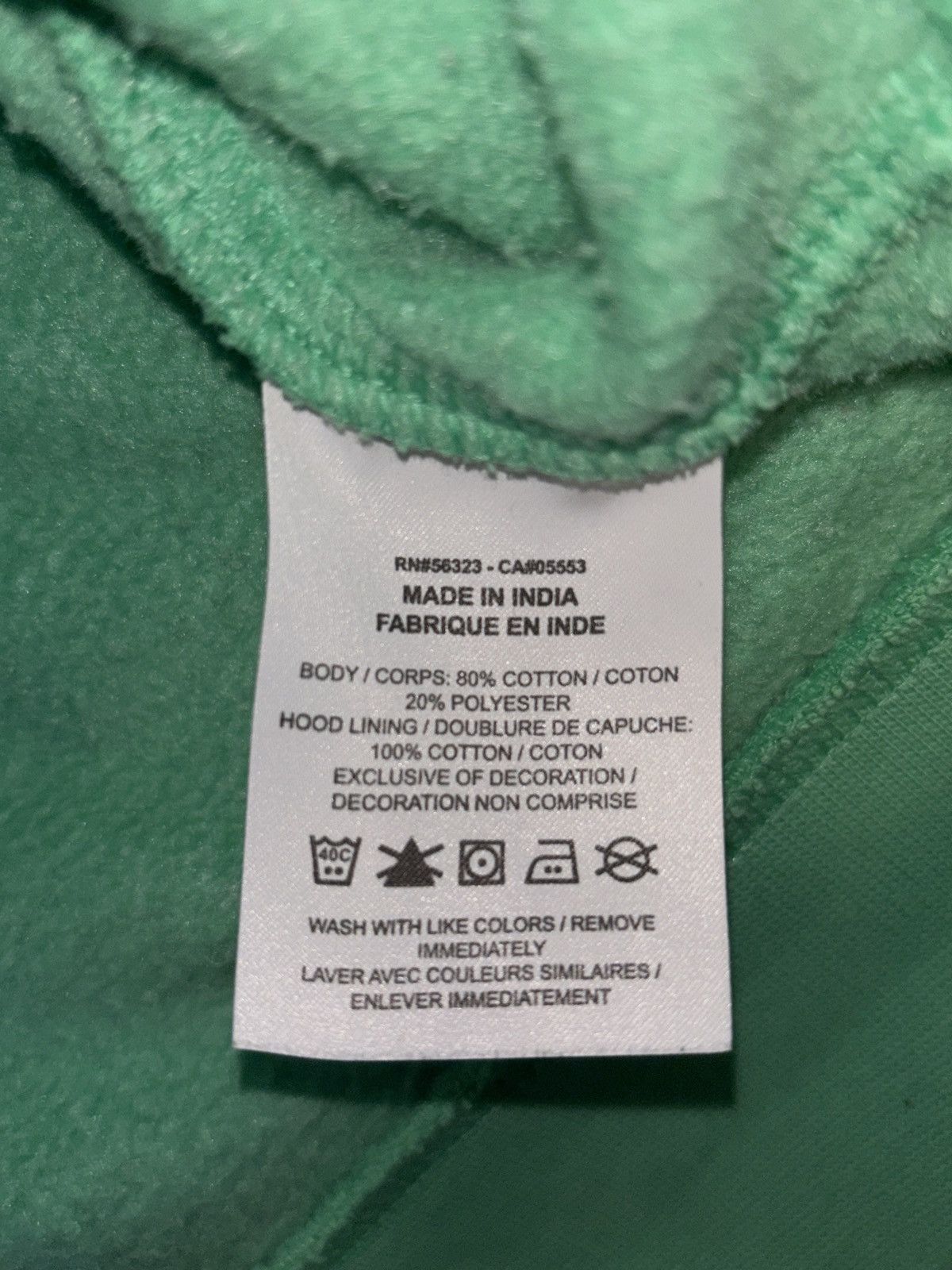 Nike Nike Sportswear Club light green hoodie Size US L / EU 52-54 / 3 - 4 Thumbnail