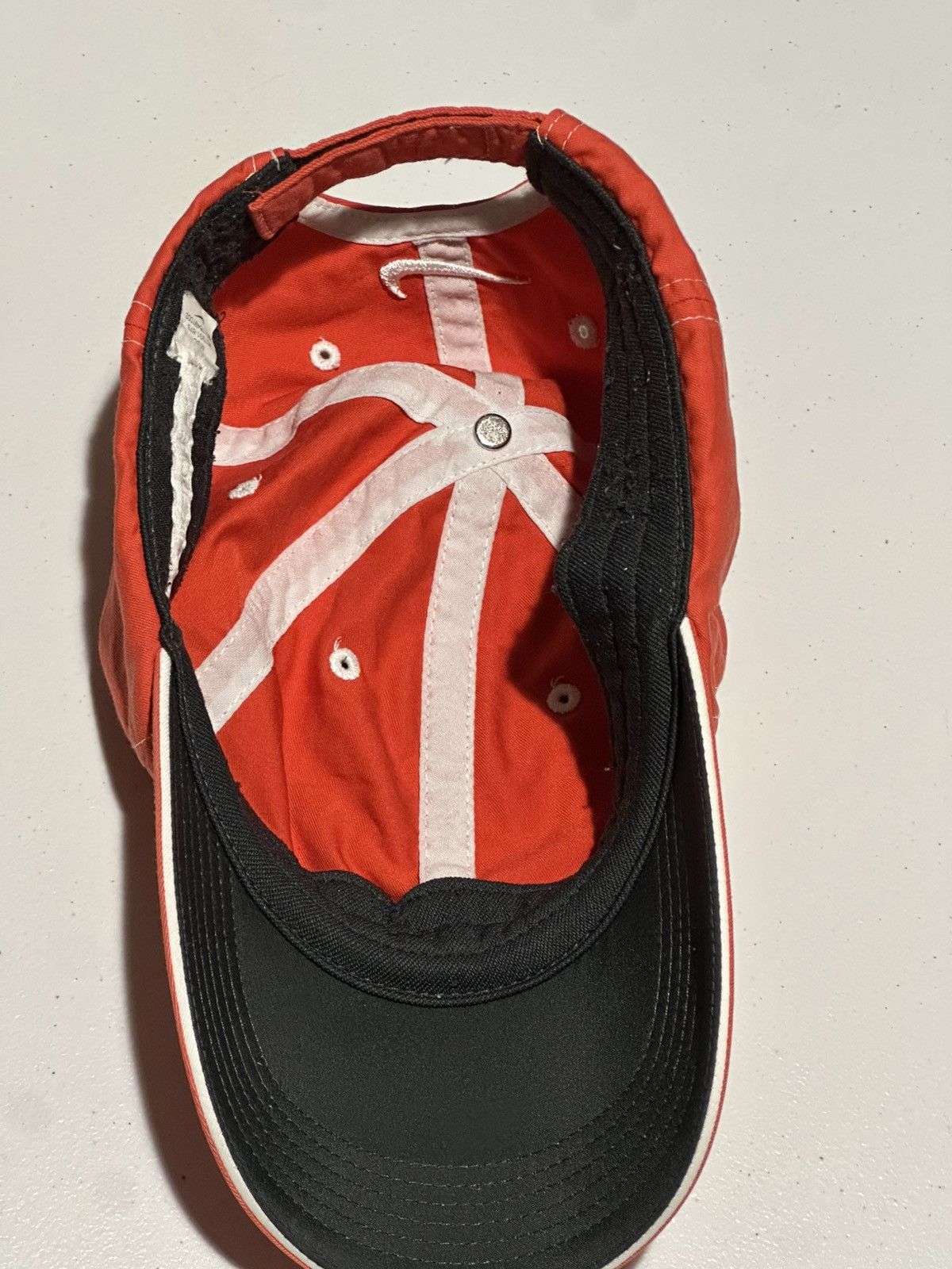Nike Vtg y2k Nike Golf embroidered swoosh orange Hat Size ONE SIZE - 4 Thumbnail