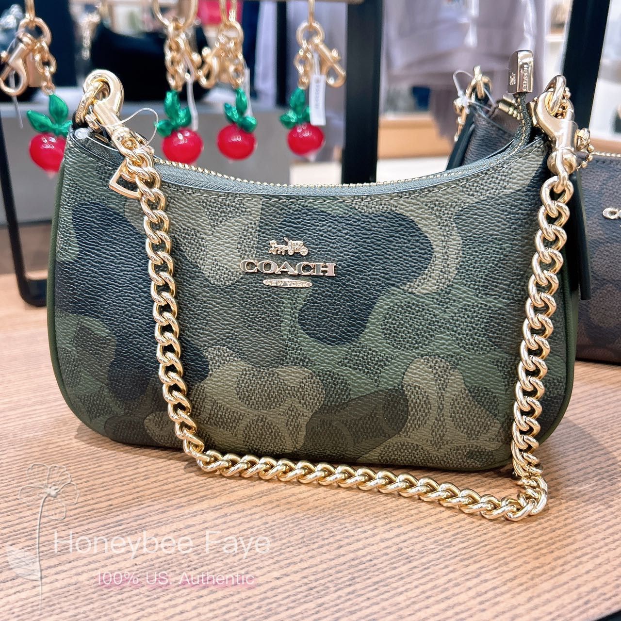 Coach Teri Mini Crossbody Bag In Signature Camo Print CW320 Size ONE SIZE - 2 Thumbnail