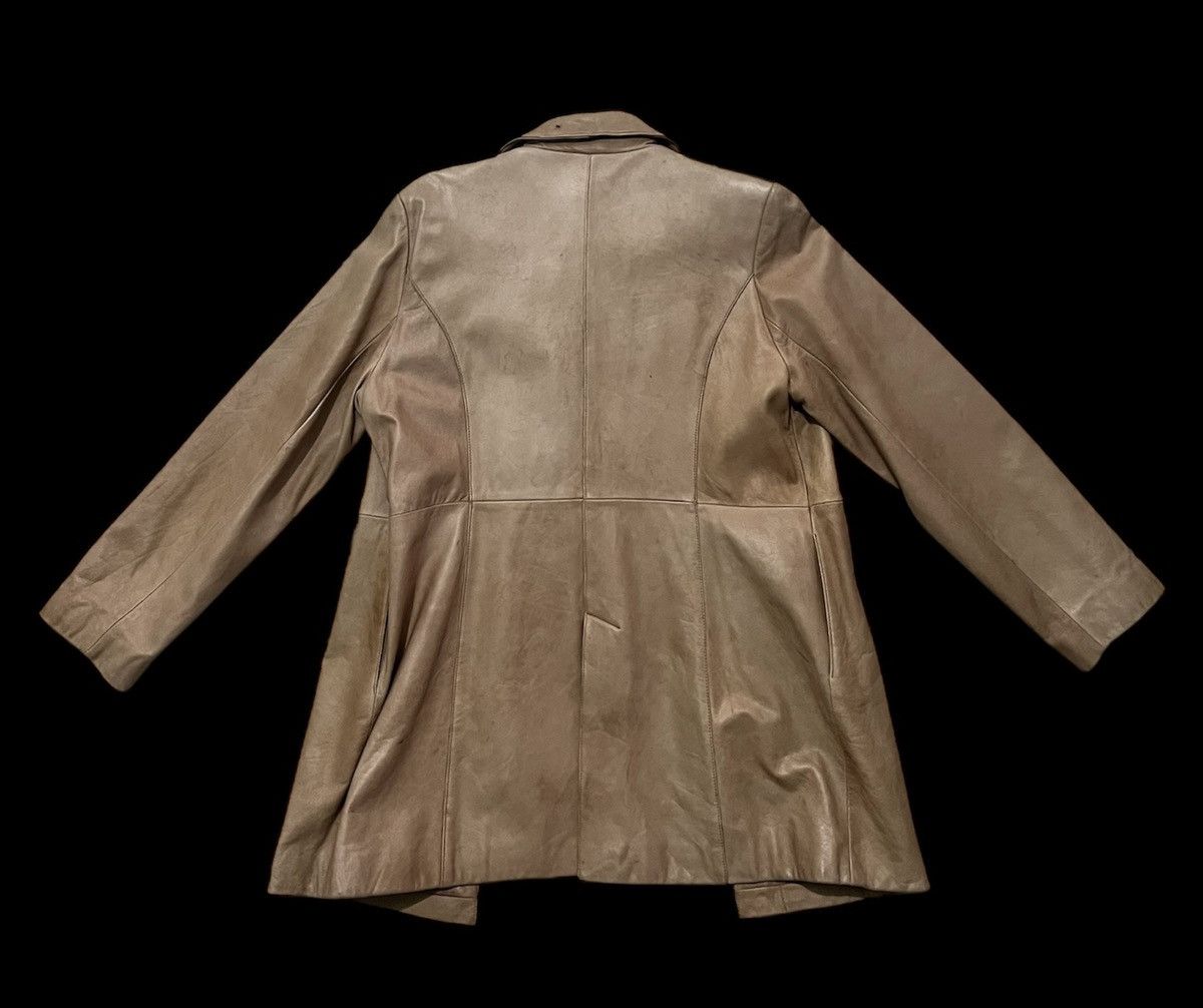Japanese Brand RARE VINTAGE JAPAN RANG MUSEE LEATHER COAT JACKET Size US M / EU 48-50 / 2 - 12 Thumbnail
