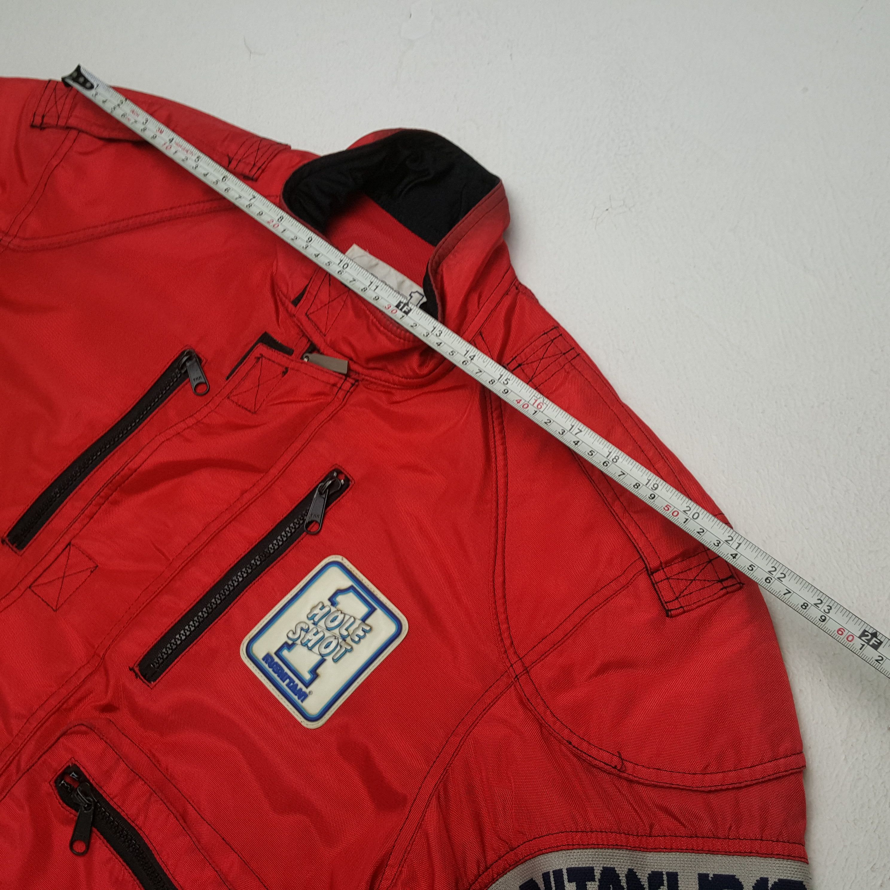 Japanese Brand × Vintage Vintage KUSHITANI HOLE SHOT 1 Japanese Motorcycle Jacket Size US L / EU 52-54 / 3 - 5 Thumbnail