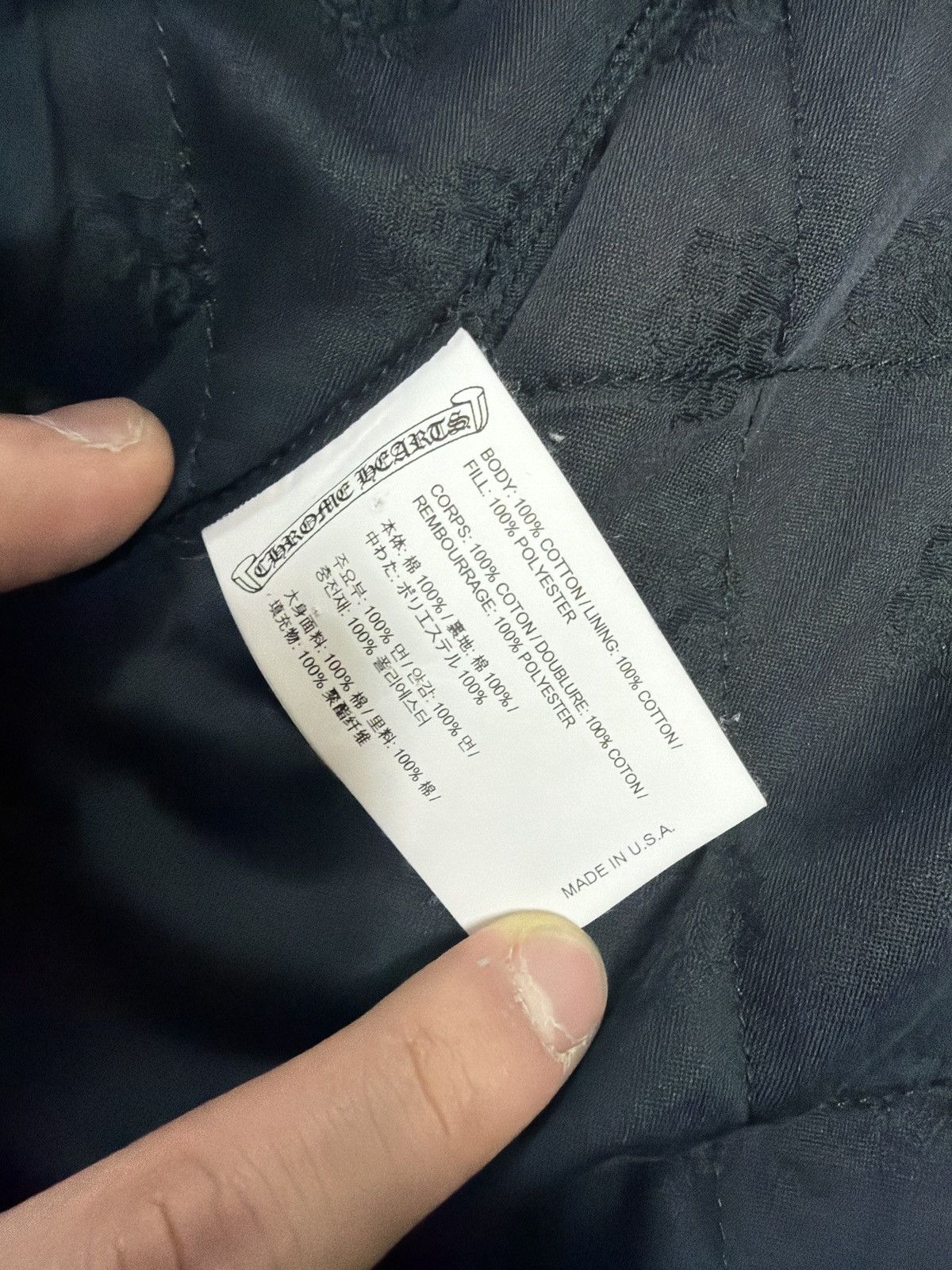 Chrome Hearts Chrome Hearts Workn Insulated Flannel Size US M / EU 48-50 / 2 - 10 Thumbnail