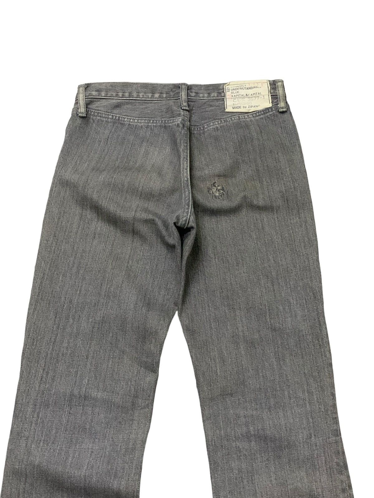 Kapital × Kapital Kountry Kapital Zipang Rat Crash Boro Patchwork Flared Jeans Size US 28 / EU 44 - 10 Thumbnail