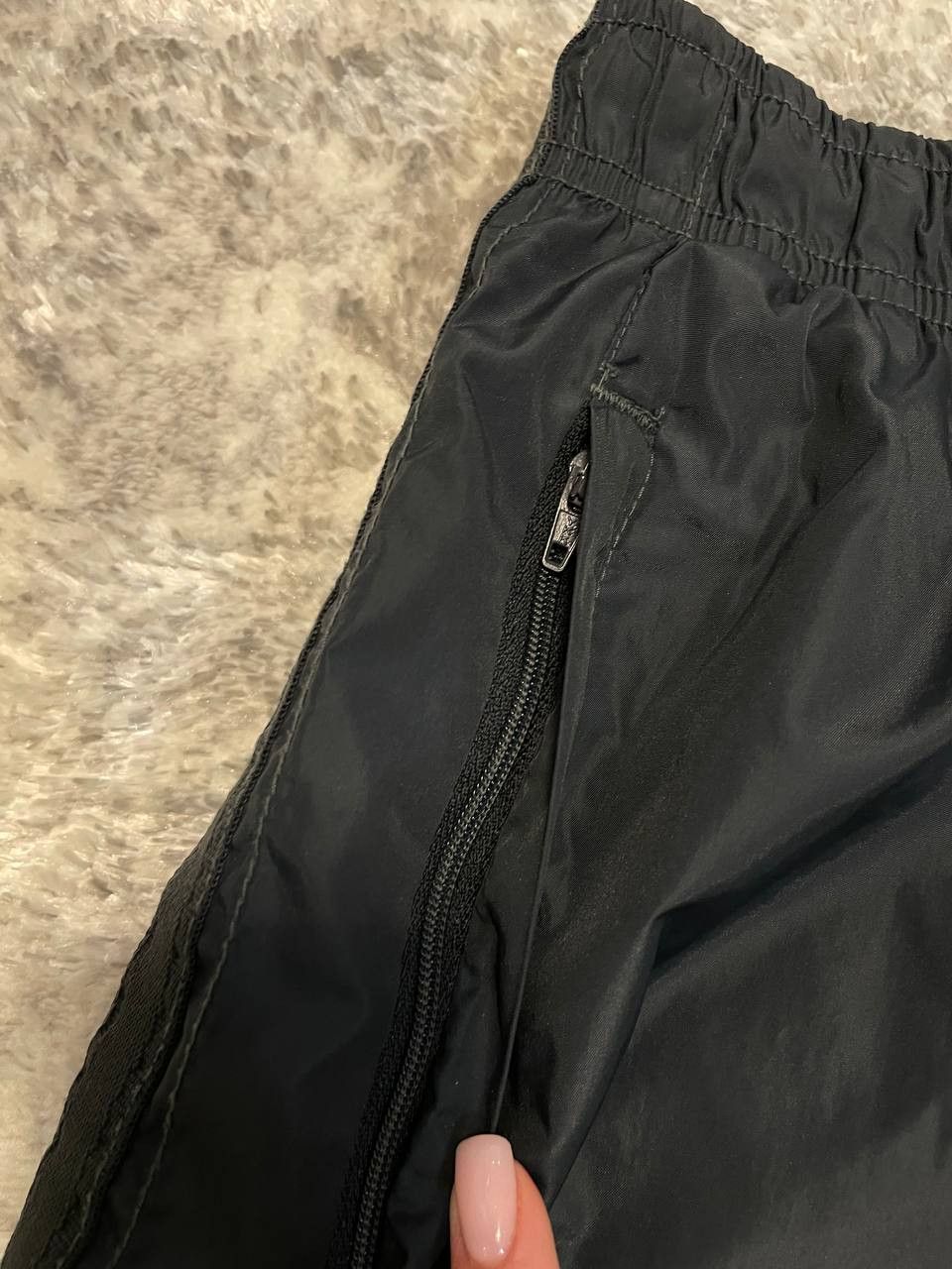 Nike Vintage 80s Nike Nylon Sweatpants, Size L Size US 33 - 5 Thumbnail