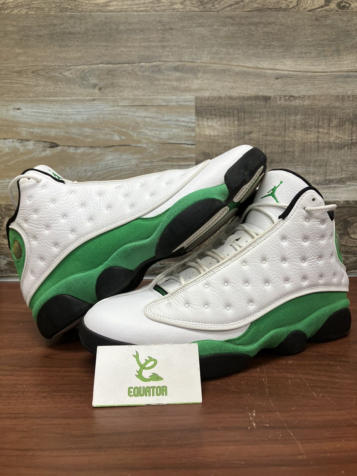 Jordan 13 Retro White Lucky Green Jordan 13 Lucky Green White