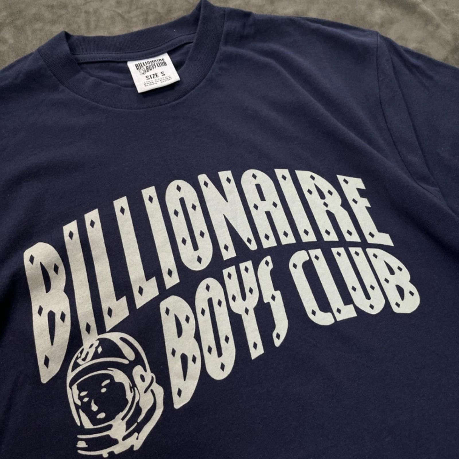 Billionaire Boys Club Rare Billionaire Boys Club BBC Classic Arch Logo Navy Tee Size US S / EU 44-46 / 1 - 4 Thumbnail