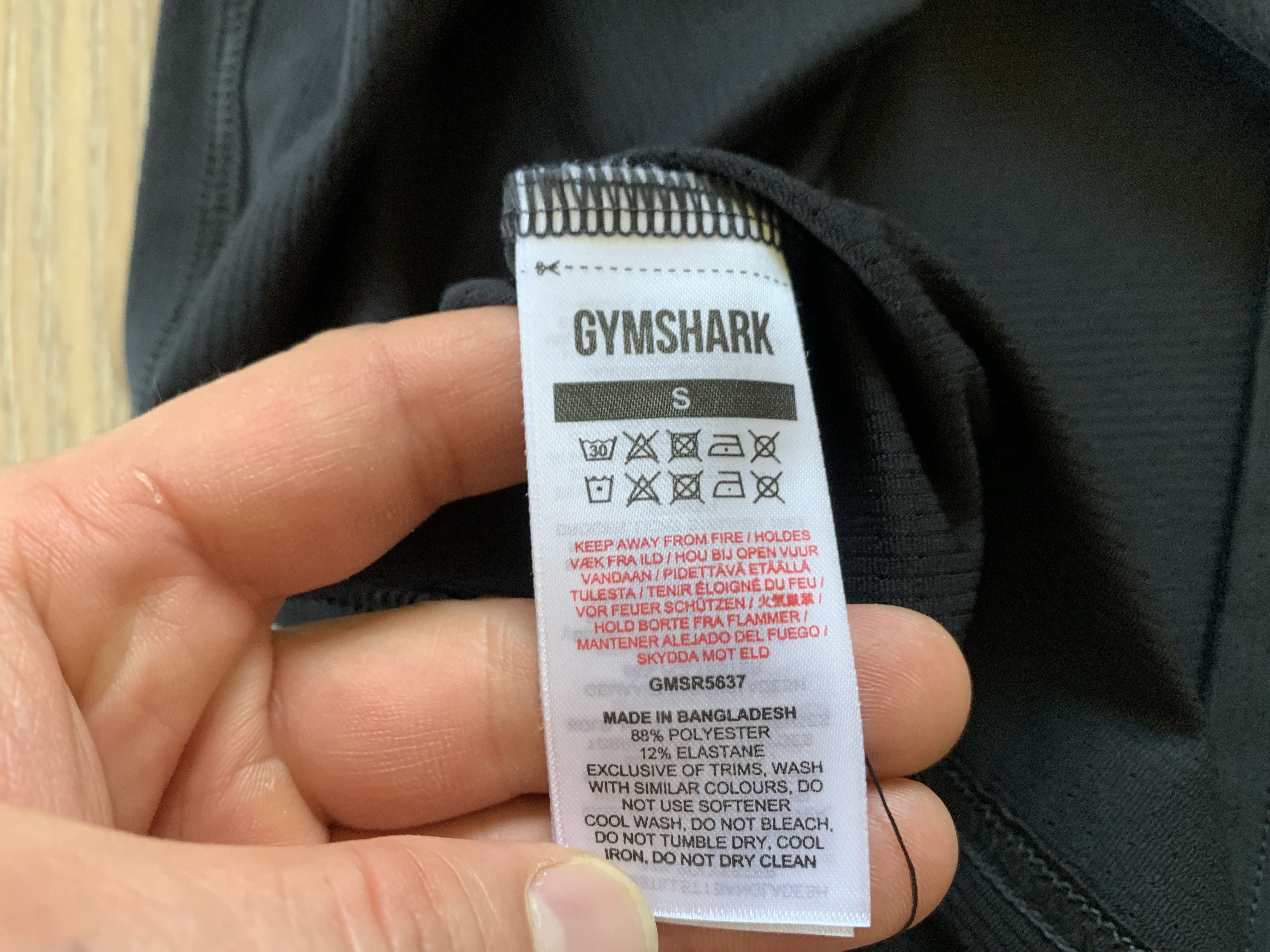 Gymshark Gymshark Black Training Sleeveless T Shirt Size US S / EU 44-46 / 1 - 7 Thumbnail