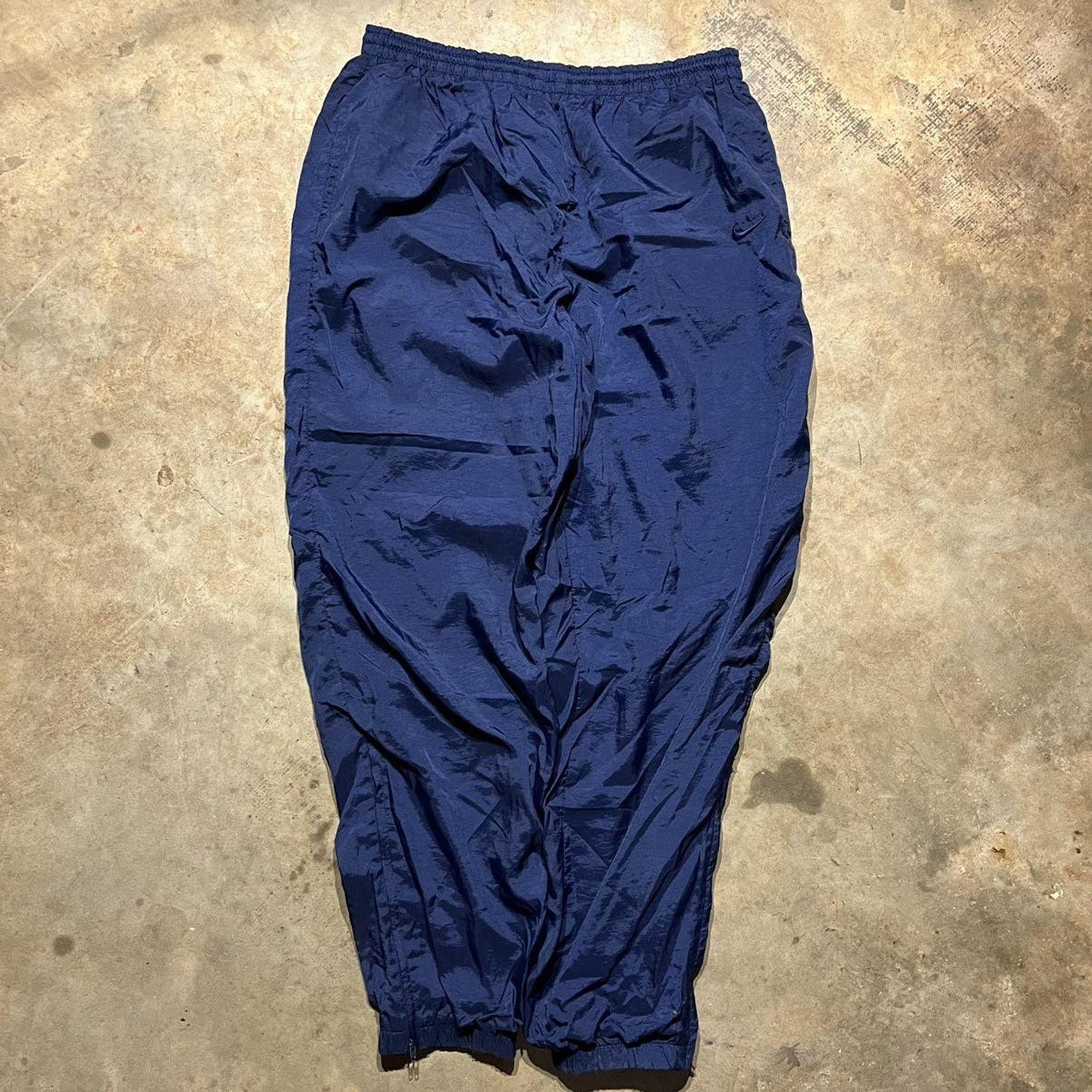 Vintage 90s Nike Blue Windbreaker Sweatpants