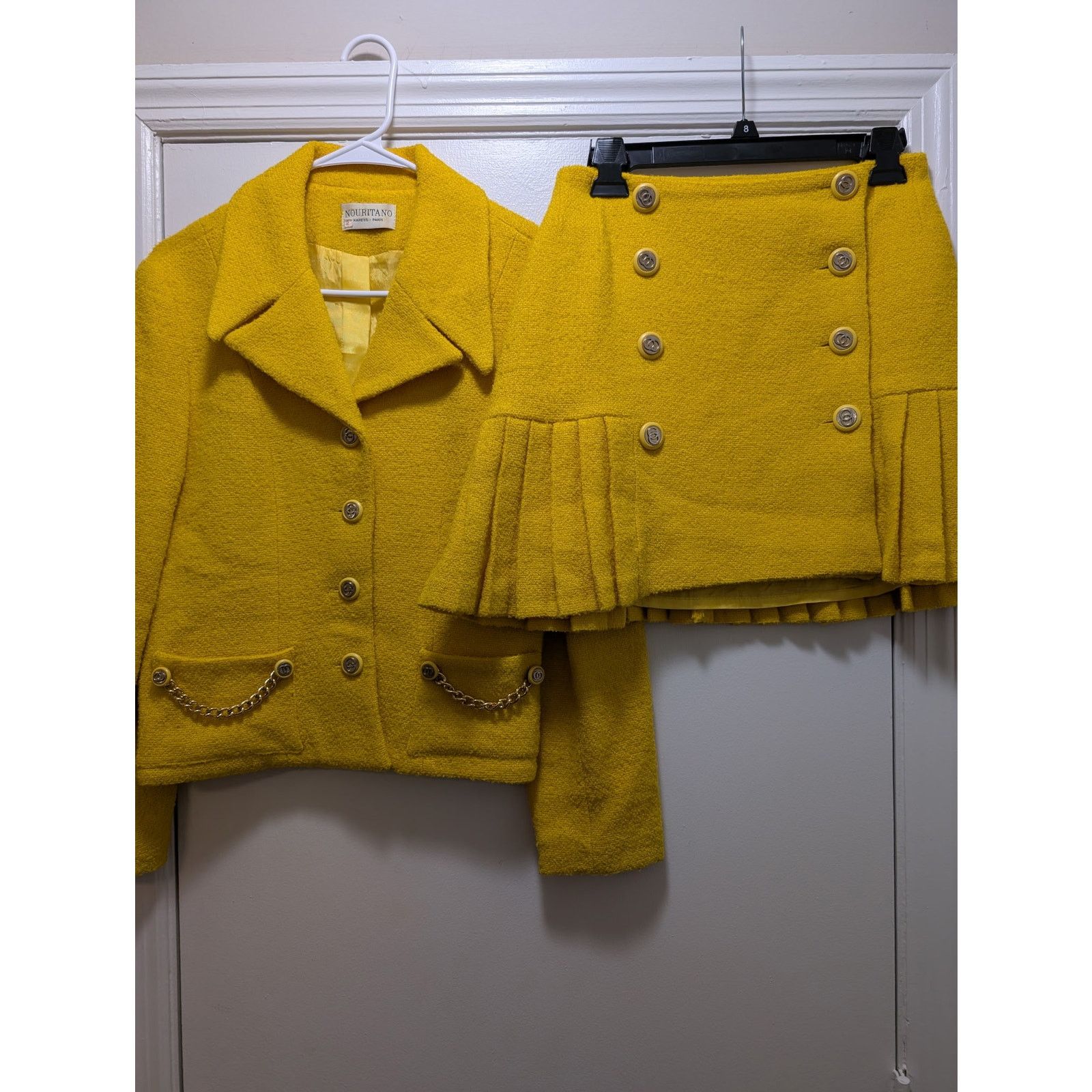 Other Nouritano Karess Paris Vintage Bouclé 2-Piece Set Size XS / US 0-2 / IT 36-38 - 2 Thumbnail