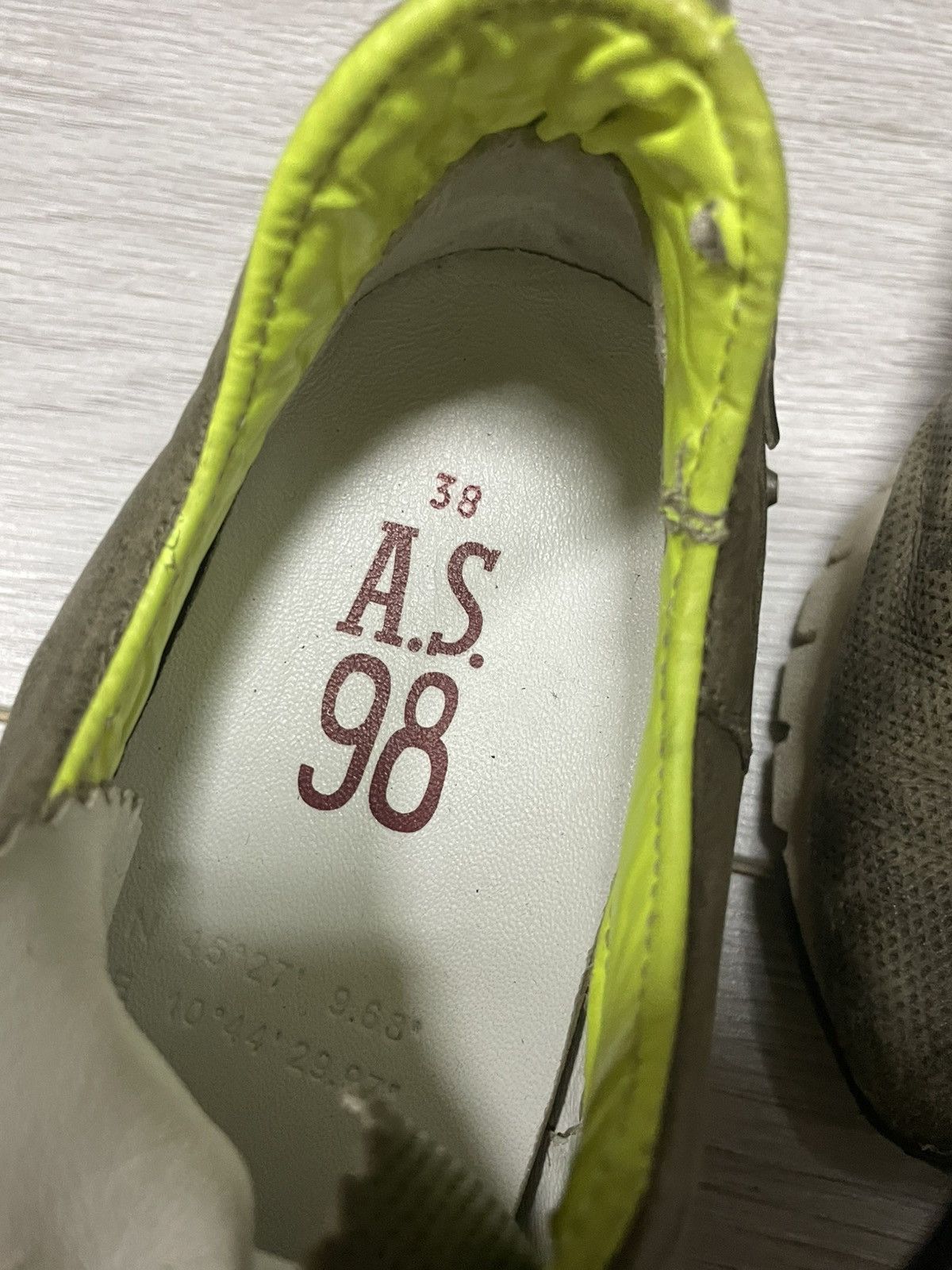 A.S.98 AS98 airstep leather sneakers boots avantgarde Size US 8 / IT 38 - 14 Thumbnail