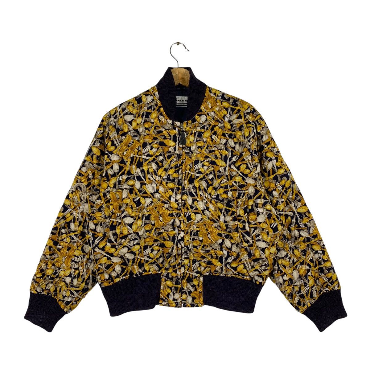 Vintage Nicole Club Bomber Zipper Jacket