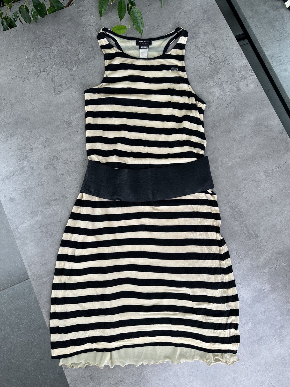 Miss Sixty Miss Sixty Stripped Dress Size XS / US 0-2 / IT 36-38 - 1 Thumbnail
