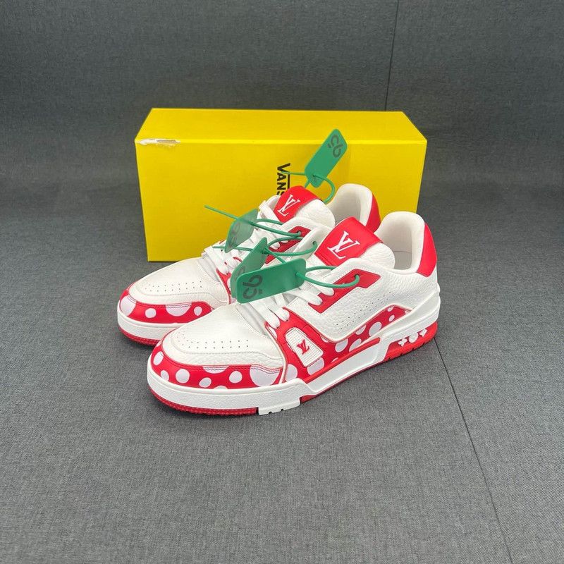 Louis Vuitton Yayoi Kusama x Louis Vuitton Fashion Sneakers 0079 Size US 8 / EU 41 - 1 Thumbnail