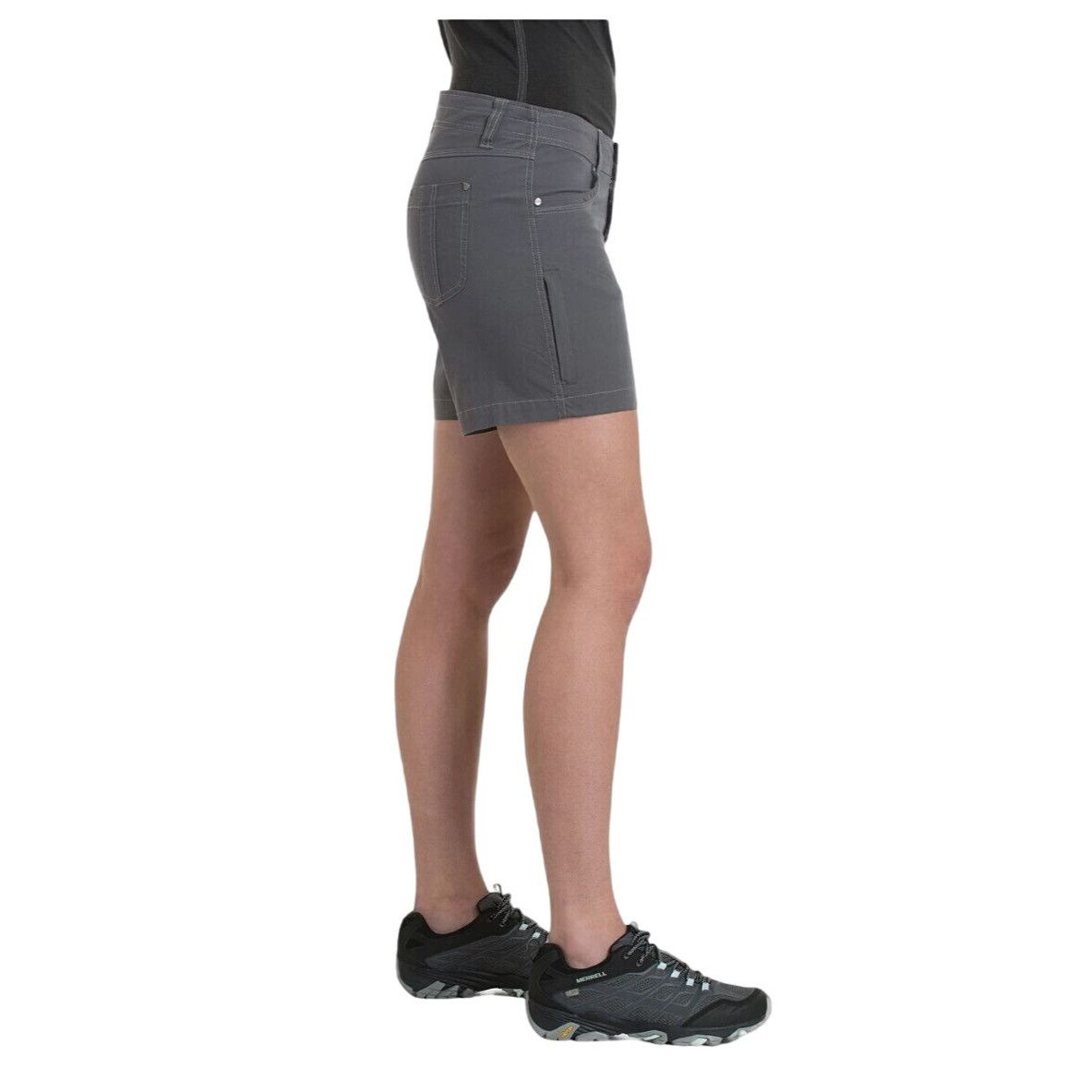 Kuhl NWT Kuhl Women's 12 Splash Shorts Shadow Gray MSRP$65 Stret Size 34" / US 12 / IT 48 - 4 Thumbnail