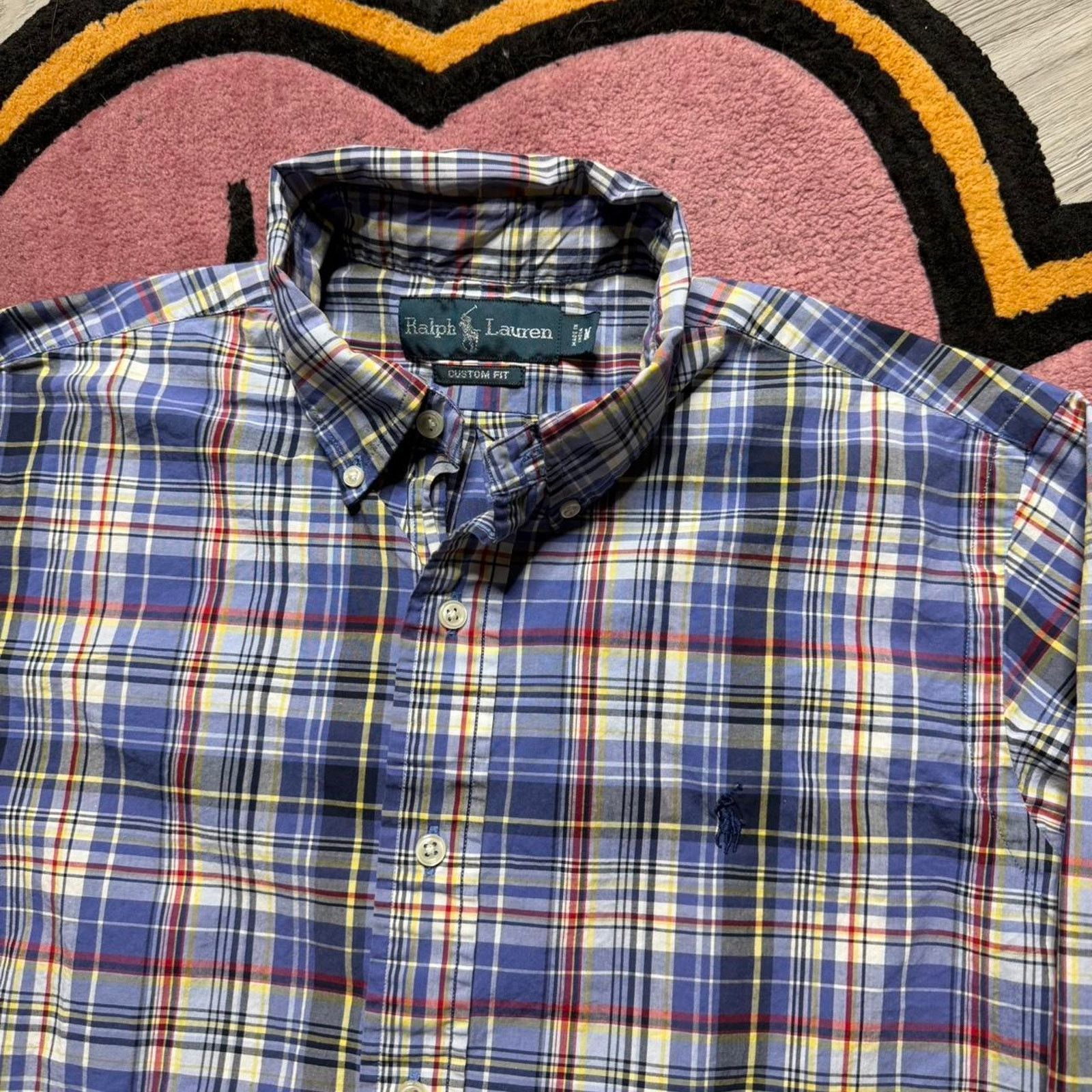 Polo Ralph Lauren × Ralph Lauren Polo Ralph Lauren Plaid Embroidered Logo Button Up Shirt Size US M / EU 48-50 / 2 - 3 Thumbnail