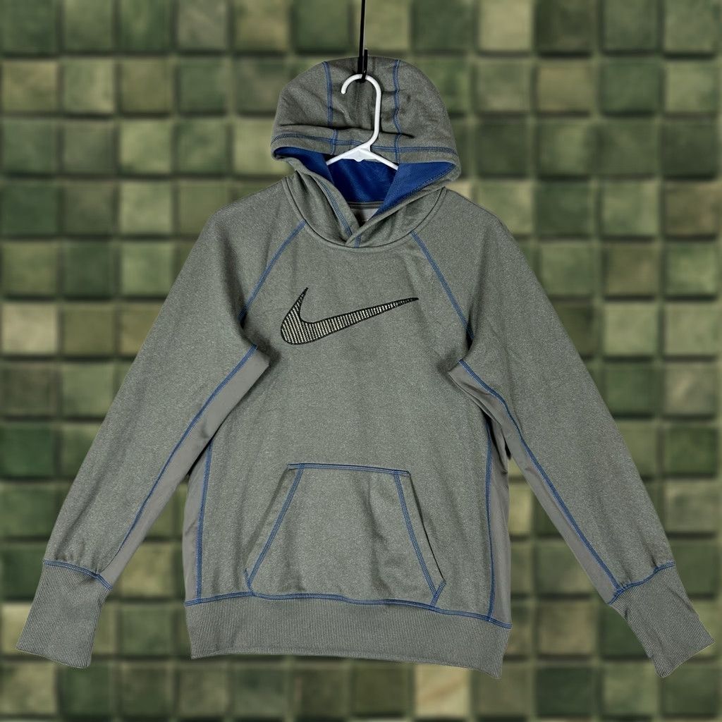 Nike Nike Therma Hoodie Women’s Medium Gray Pullover Sweatshirt Athletic Top Size M / US 6-8 / IT 42-44 - 1 Thumbnail
