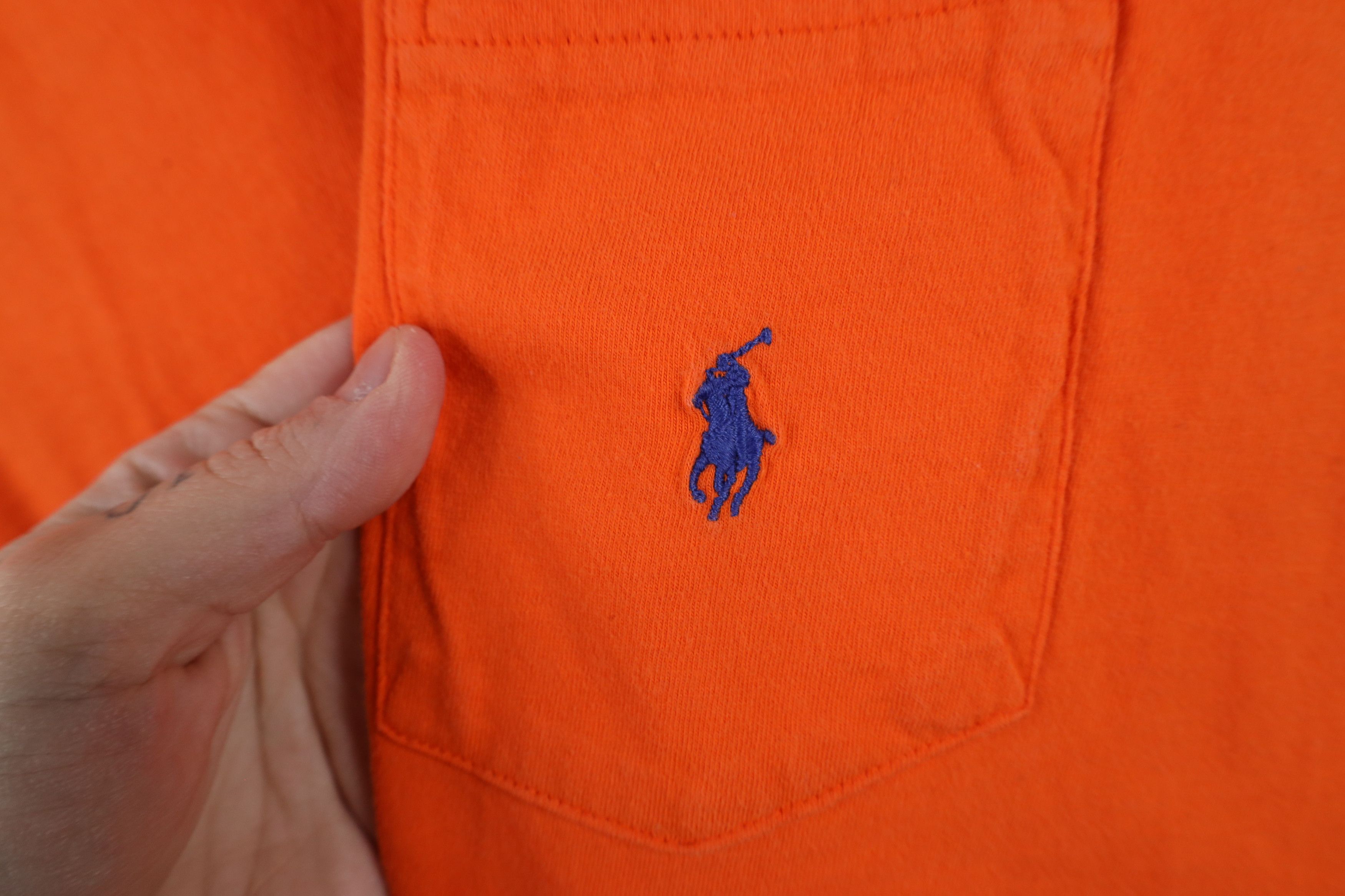 Ralph Lauren × Vintage Vintage 90s Ralph Lauren Short Sleeve T-Shirt Cotton USA Size US L / EU 52-54 / 3 - 4 Thumbnail
