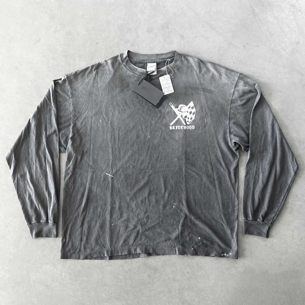 Neighborhood × Saint Michael ❤️‍🔥 SPEED KILLS L/S : SAINT HOOD : JAPANESE BRAND COLAB. Size US XXL / EU 58 / 5 - 3 Thumbnail