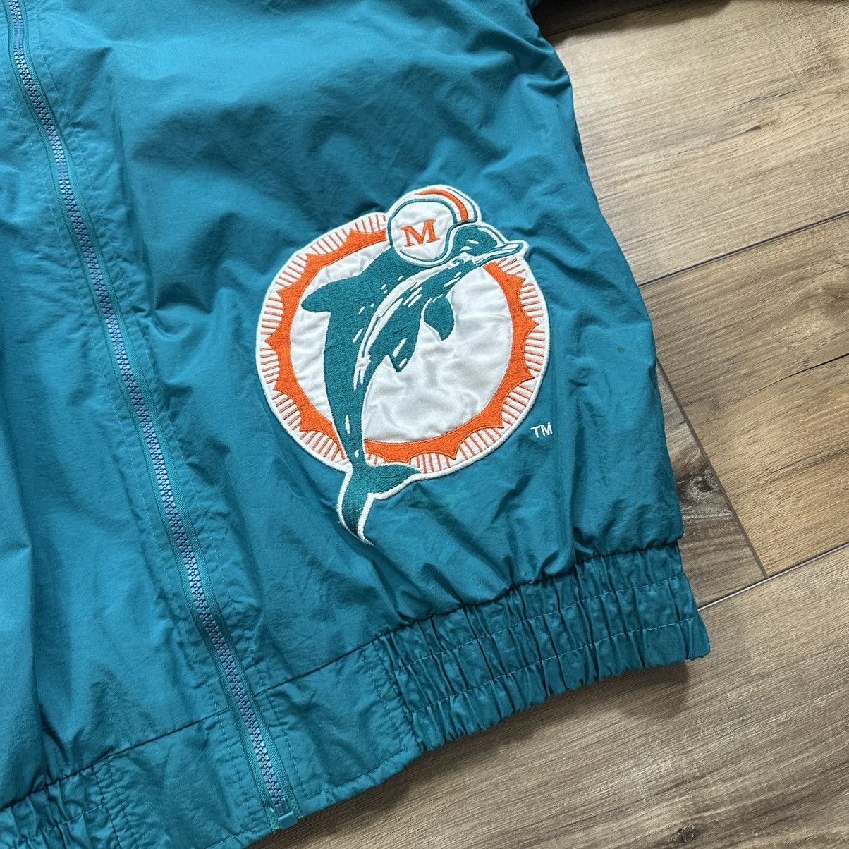 Logo Athletic Vintage 90s Logo Athletic Miami Dolphins Windbreaker Jacket Size US L / EU 52-54 / 3 - 10 Thumbnail