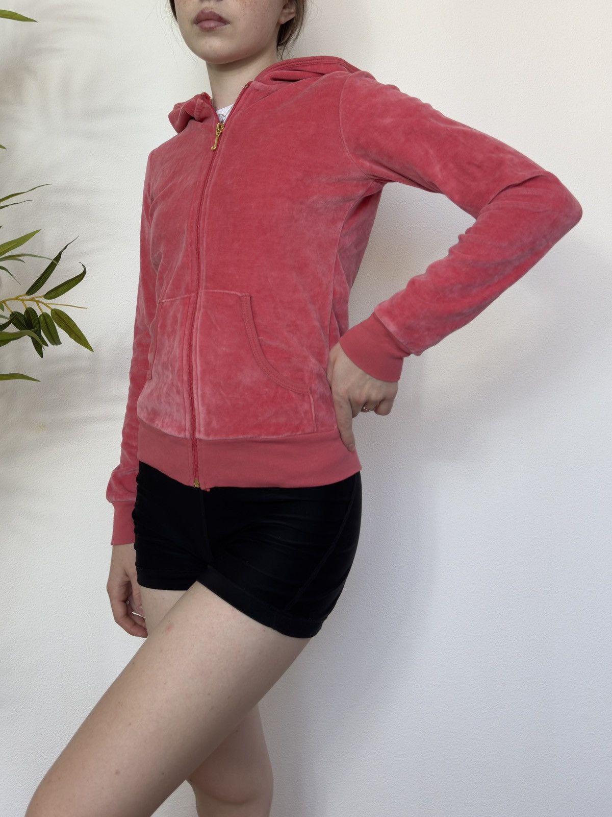 Juicy Couture VELOUR VINTAGE ZIP HOODIE JUICY COUTURE Size S / US 4 / IT 40 - 3 Thumbnail
