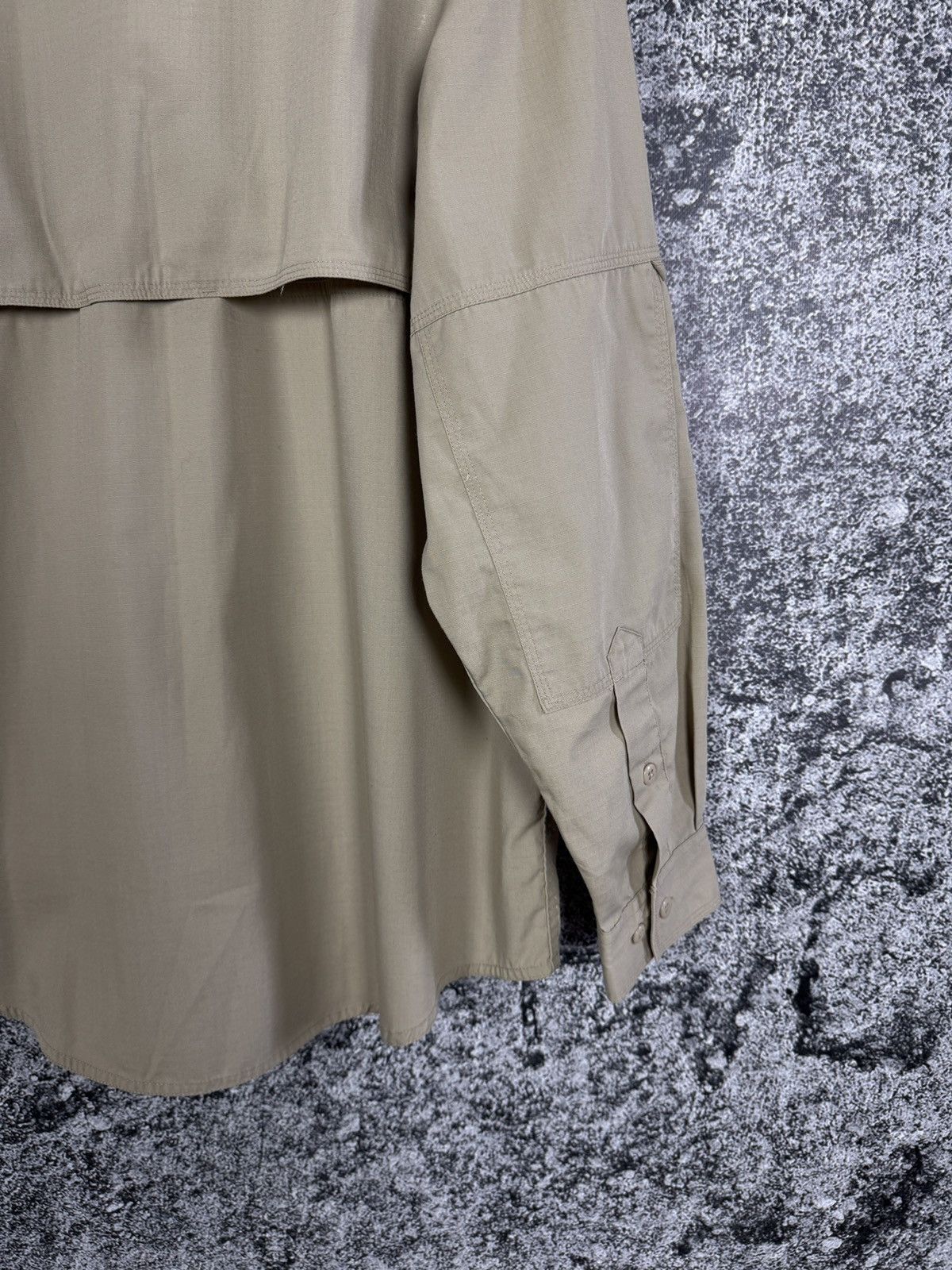 5.11 Mens 5.11 Tactical Series Long Sleeve Shirt Army Button Up Size US L / EU 52-54 / 3 - 13 Thumbnail