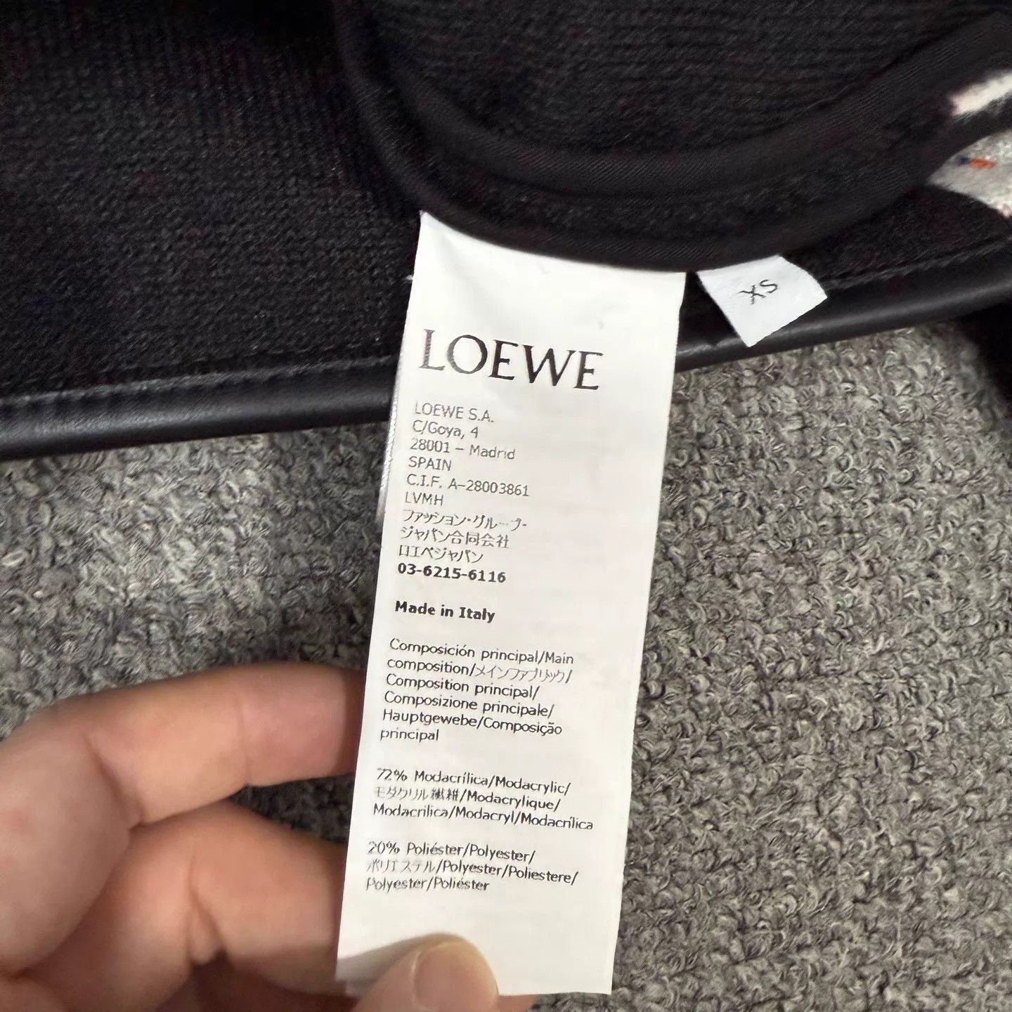 Loewe Loewe Suna Fujita SS25 Hooded Deep Fleece Leather XS 99new Size US XS / EU 42 / 0 - 4 Thumbnail