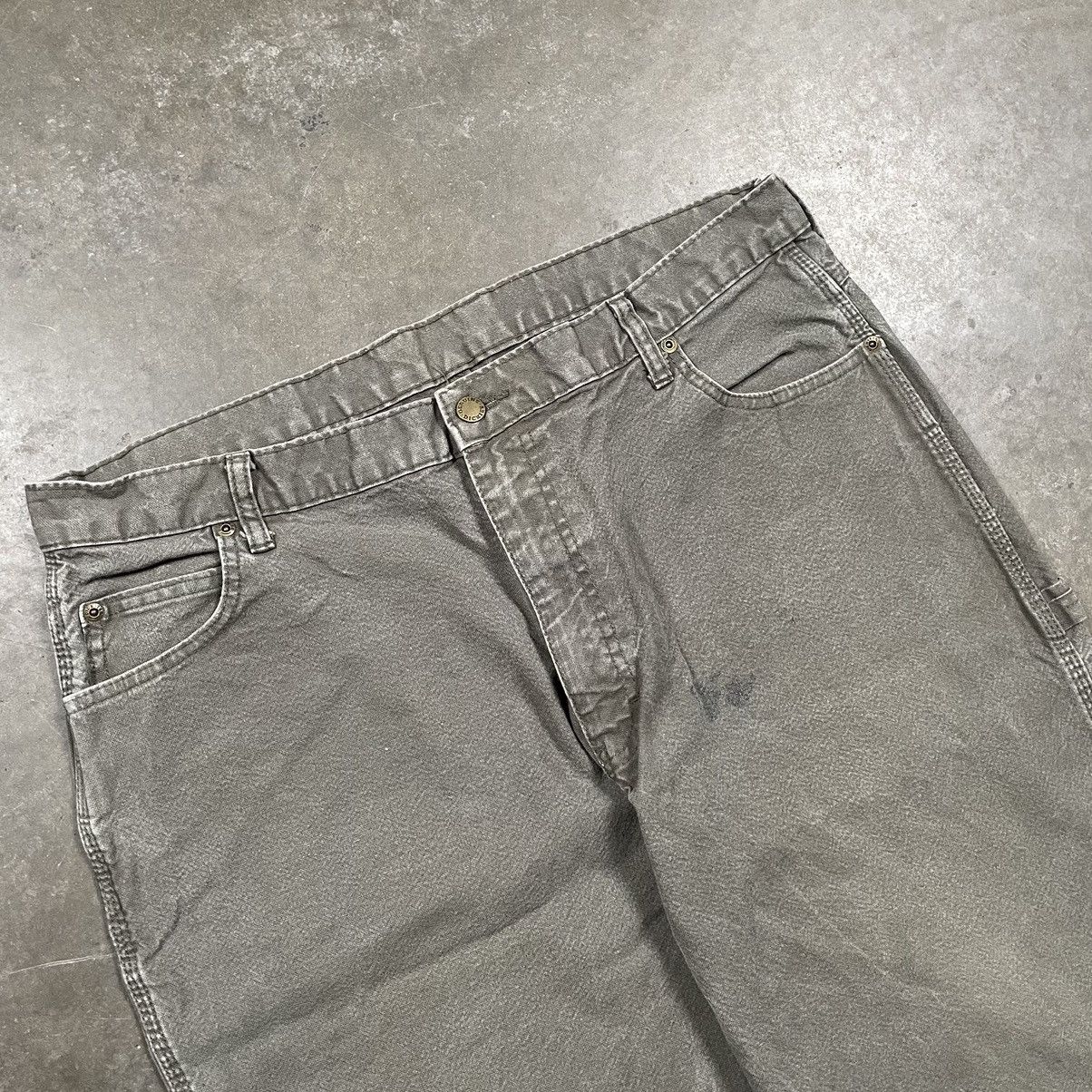 Dickies × Vintage Vintage Olive Green Dickies Carpenter Pants Workwear Skater Size US 38 / EU 54 - 5 Thumbnail