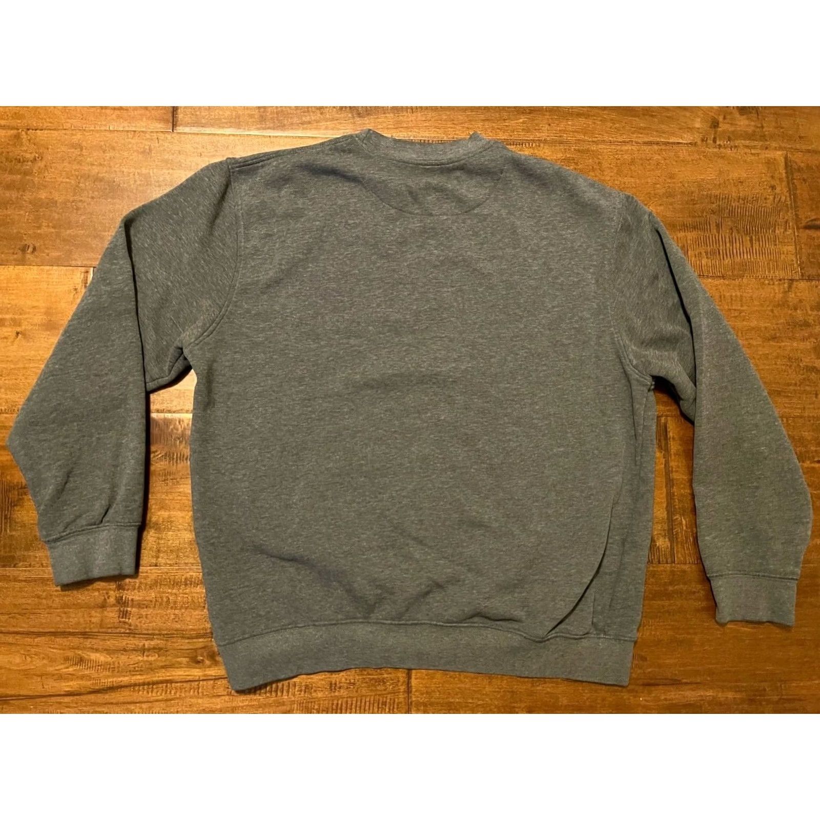 Nike VINTAGE Nike Sweatshirt Pullover Crewneck Dark Gray Logo Adult XLarge XL Mens Size US XL / EU 56 / 4 - 3 Thumbnail