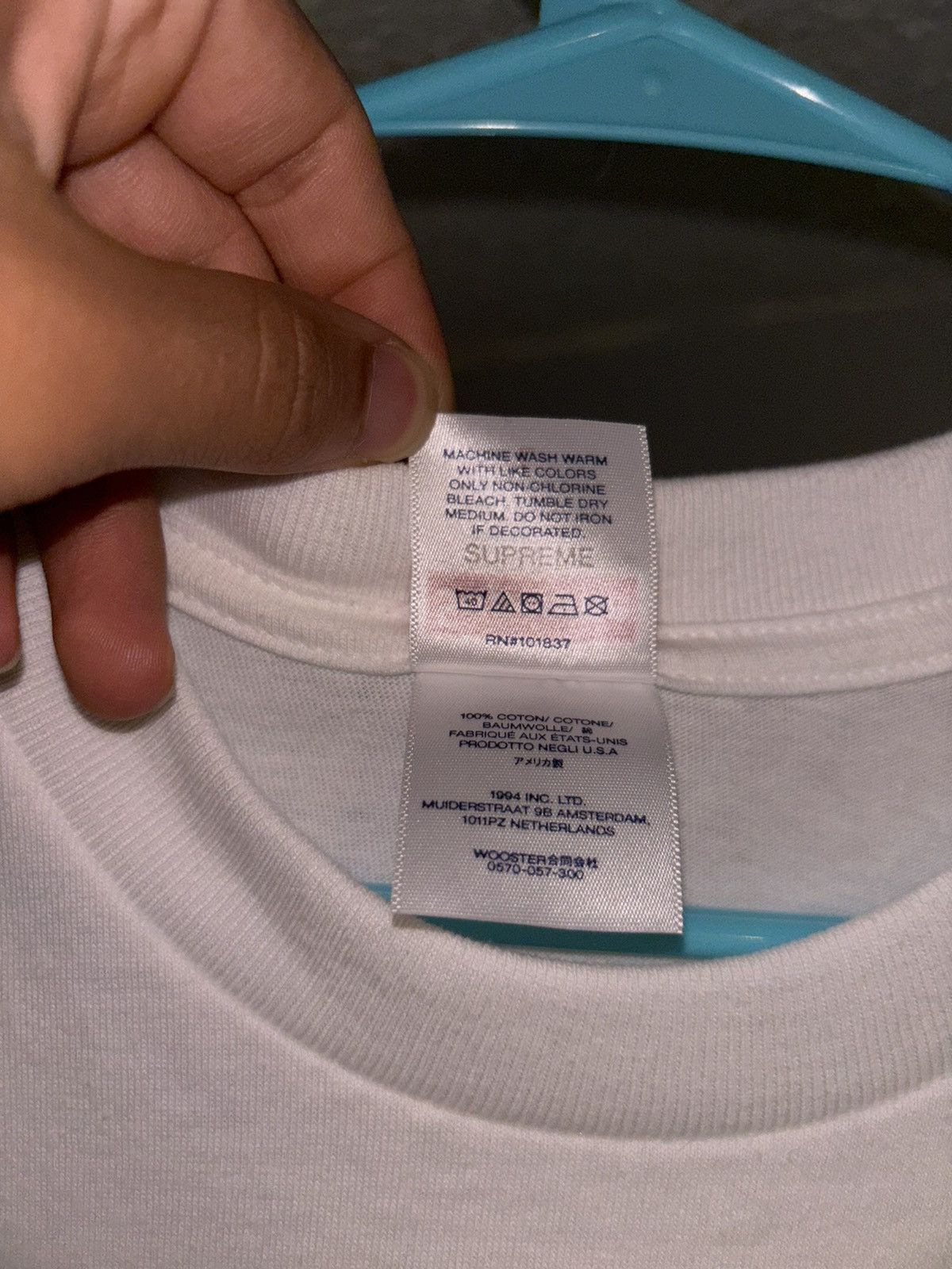 Supreme SUPREME First Tee Anniversary L Size US L / EU 52-54 / 3 - 4 Thumbnail