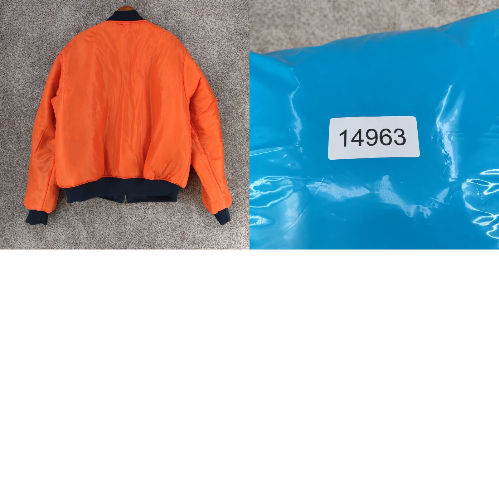 Rothco VINTAGE Rothco MA-1 Jacket Mens 3XL Bomber Reversible Flight Nylon Blue Size US XXL / EU 58 / 5 - 11 Thumbnail