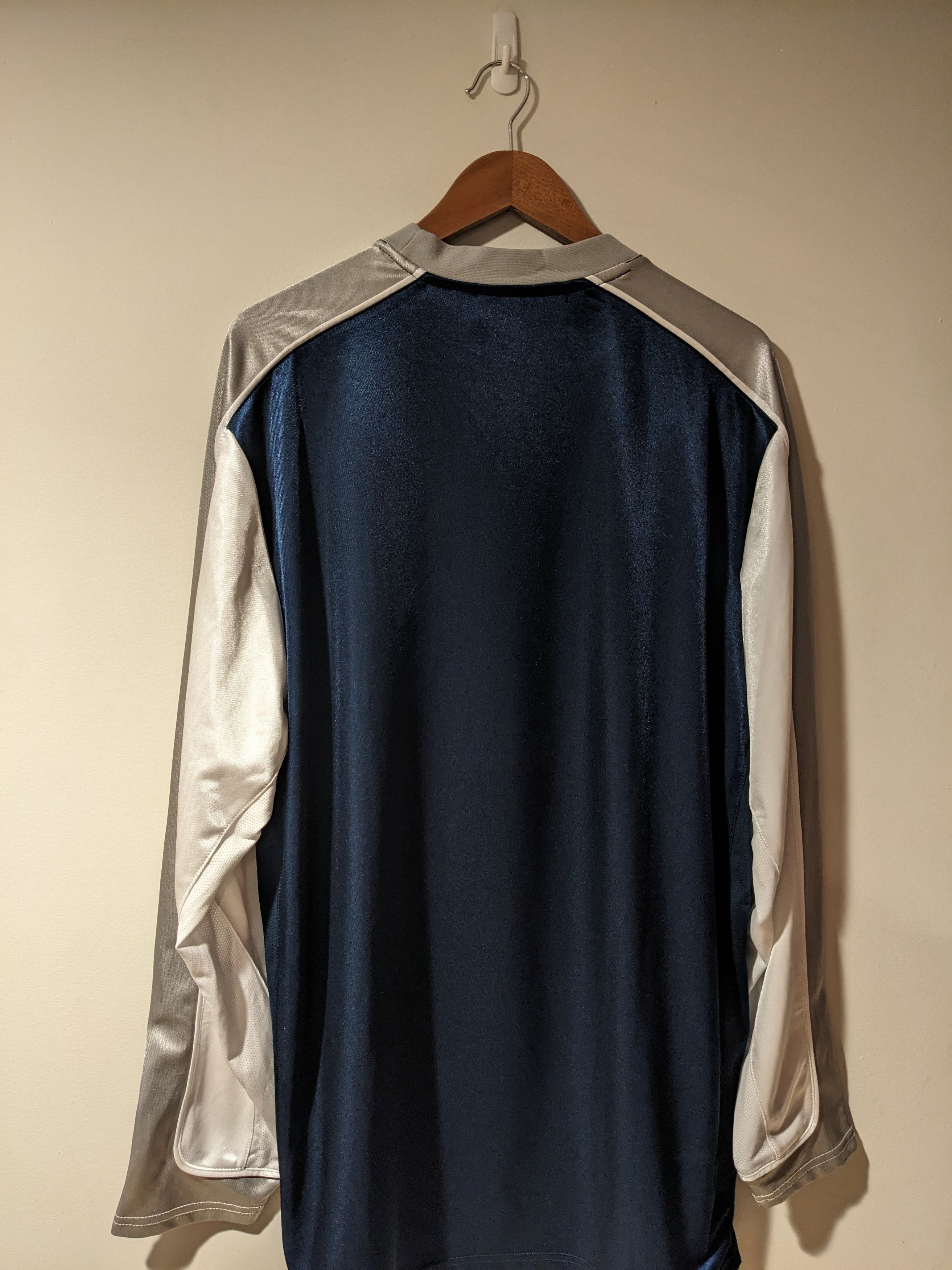 Nike × Vintage Vintage Y2K Penn State Nike Blue Large Thermal Long-Sleeve Size US L / EU 52-54 / 3 - 6 Thumbnail