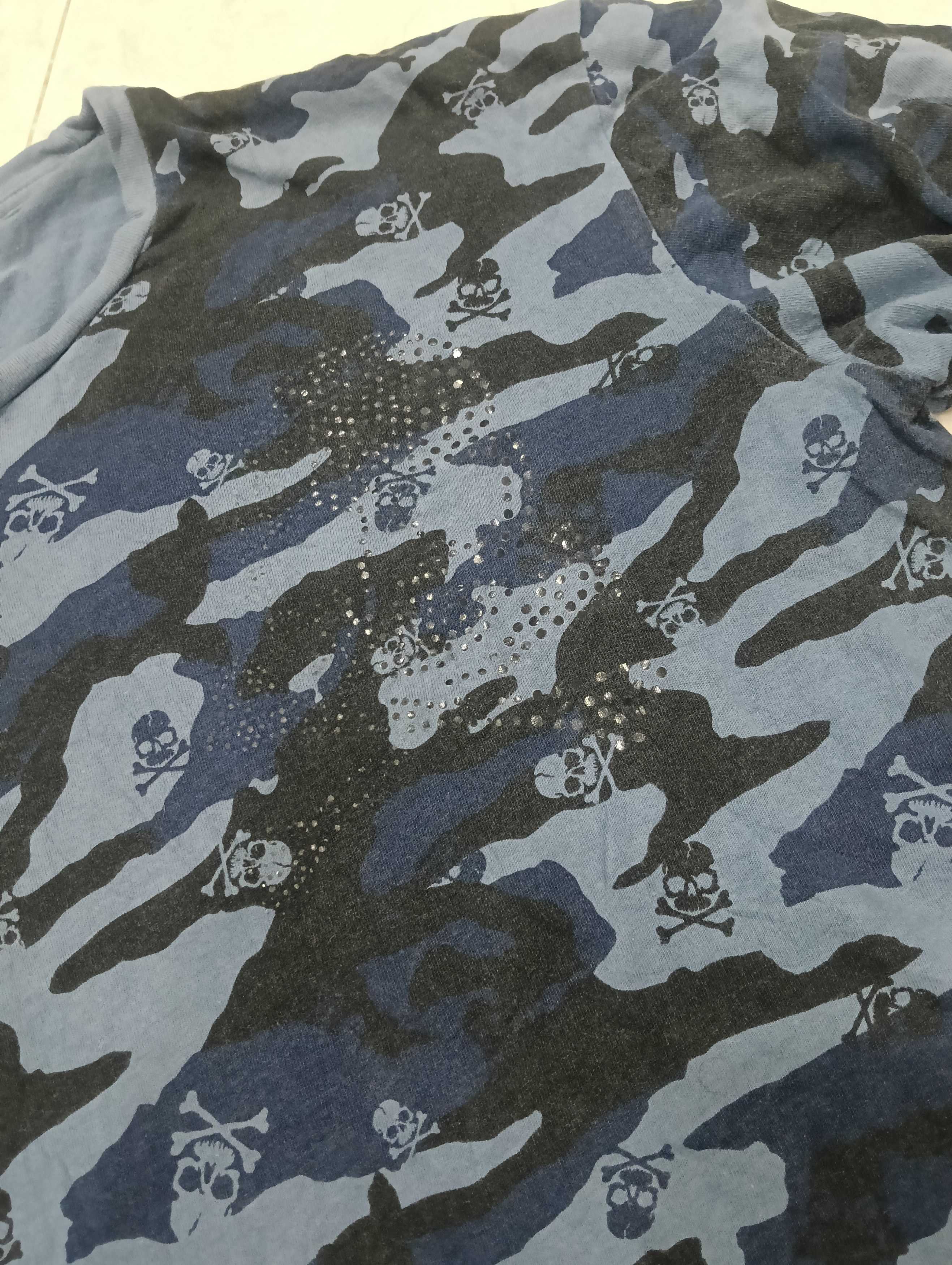 Hysteric Glamour Space Opera Japanese Skull Camo Size US XXL / EU 58 / 5 - 6 Thumbnail