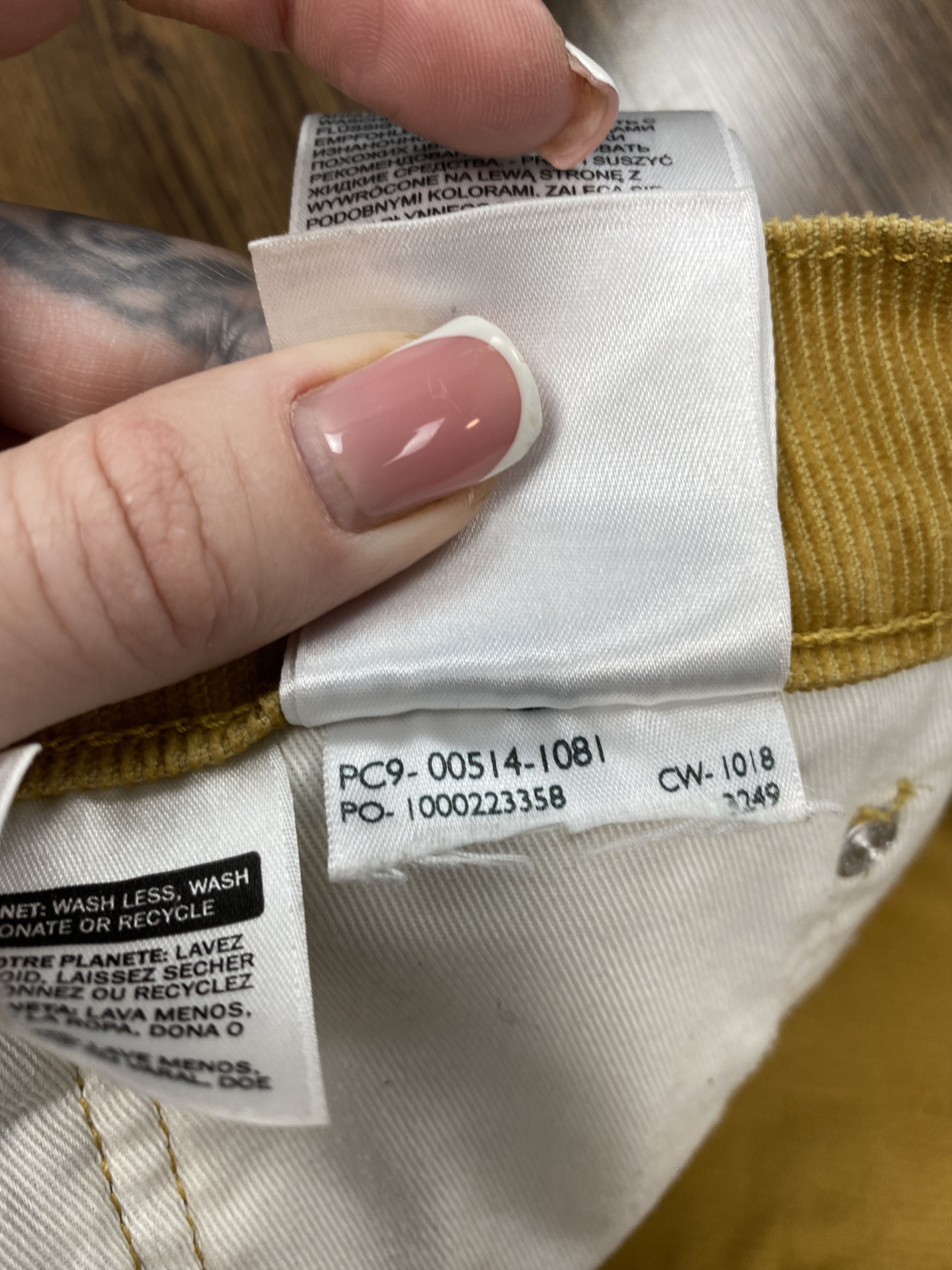 Levi's Levi's 514 Vintage Mens Corduroy Denim Pants Size US 32 / EU 48 - 12 Thumbnail