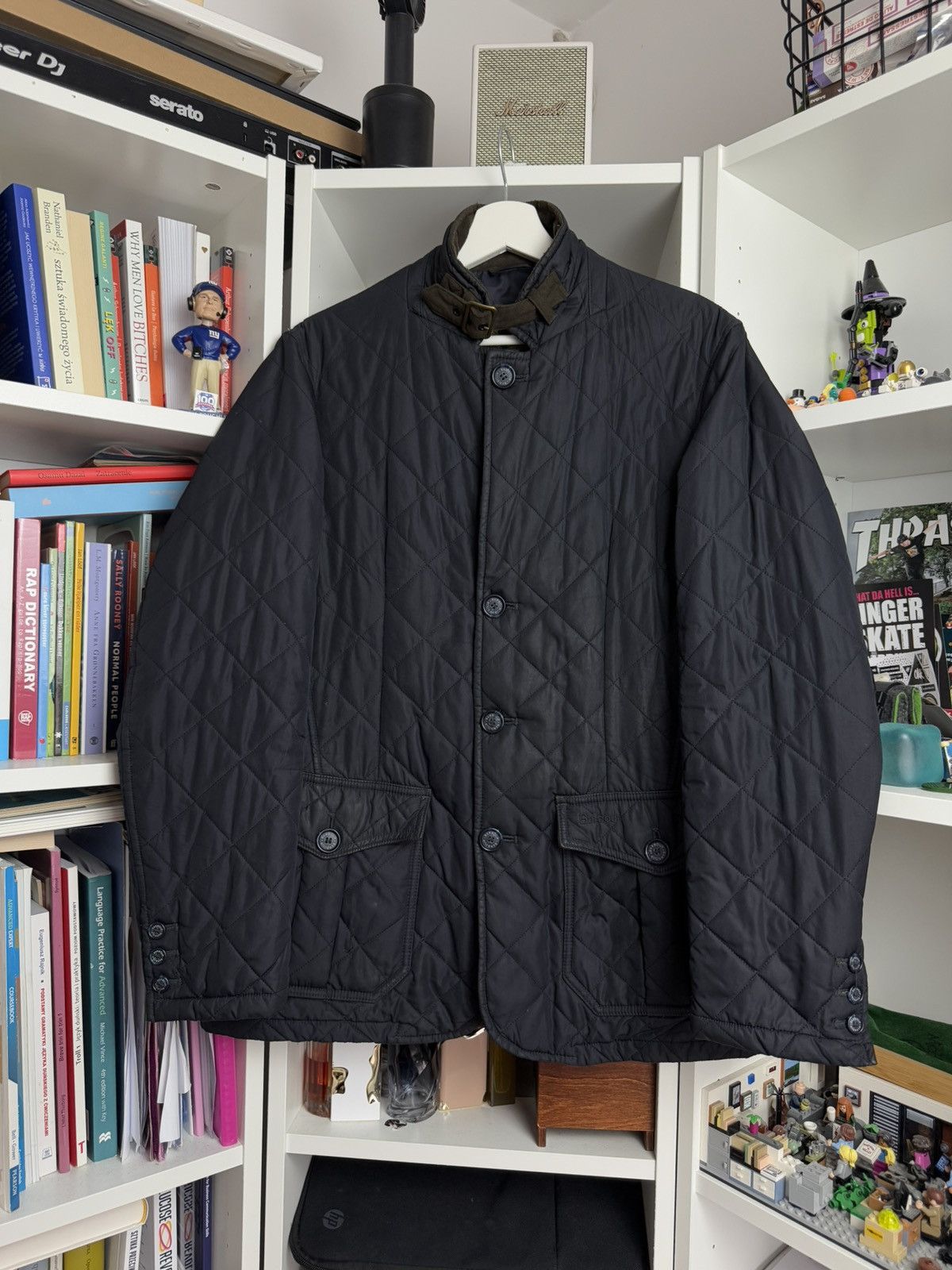 Barbour × Designer Barbour black quilted jacket S designer luxury old money y2k Size S / US 4 / IT 40 - 1 Thumbnail