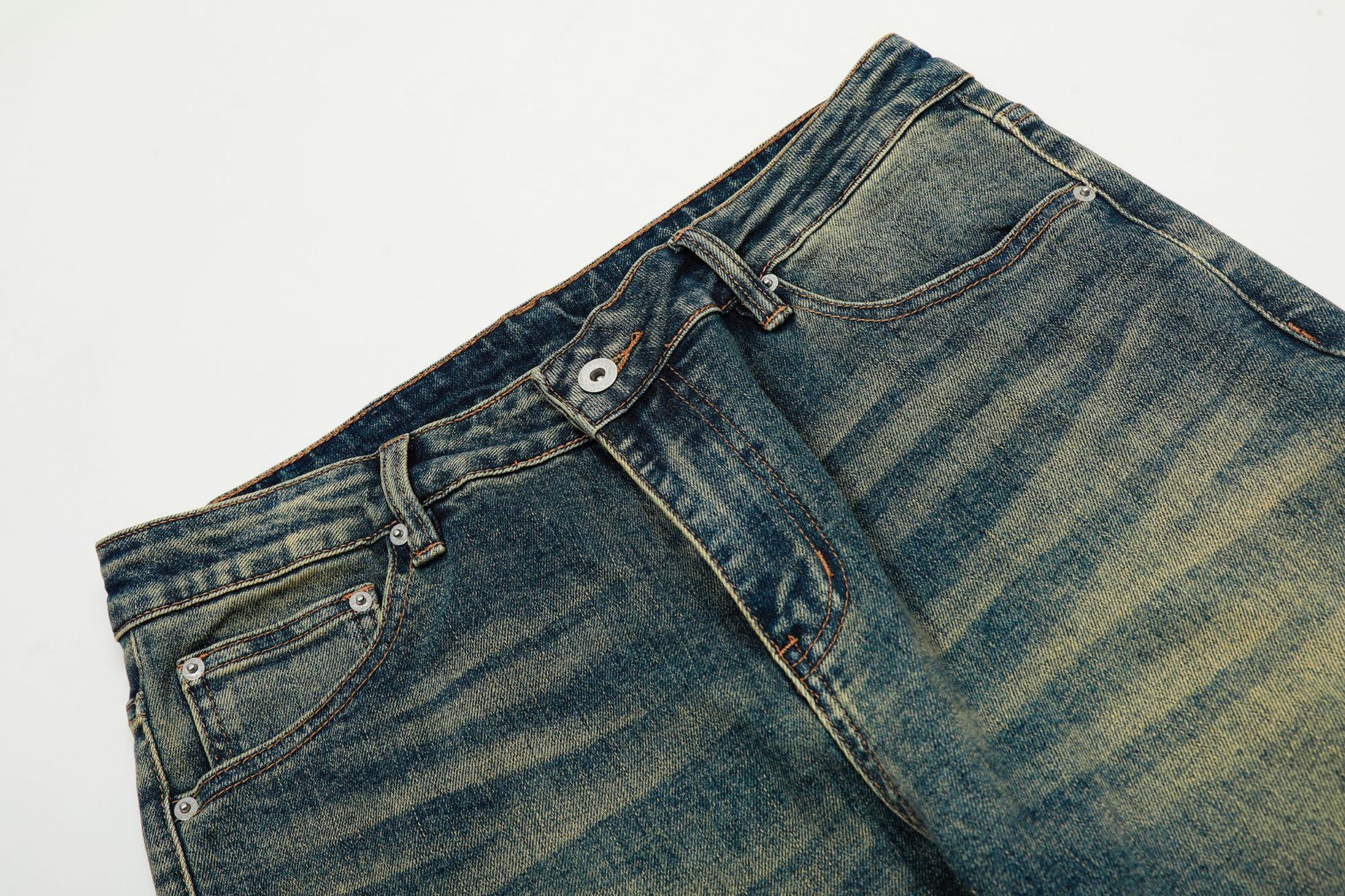 Japanese Brand × Vintage American distressed punk loose casual flared washed jeans Size US 34 / EU 50 - 3 Thumbnail