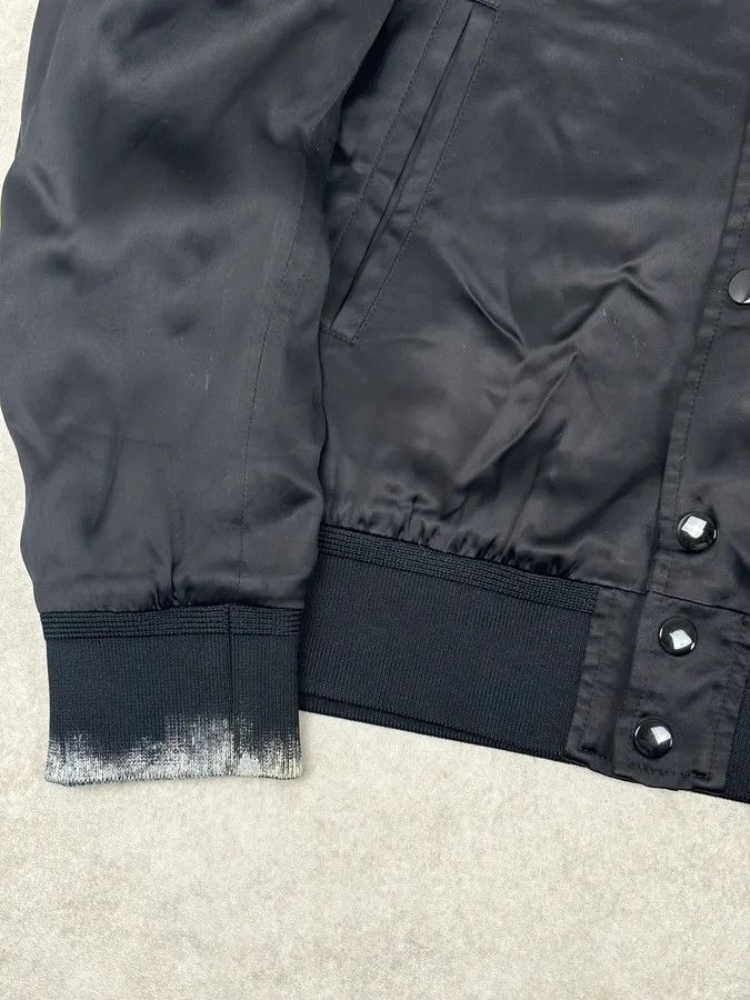 Saint Laurent Paris SS2017 Saint Laurent Moonrise Black Bomber Jacket Size US S / EU 44-46 / 1 - 9 Thumbnail