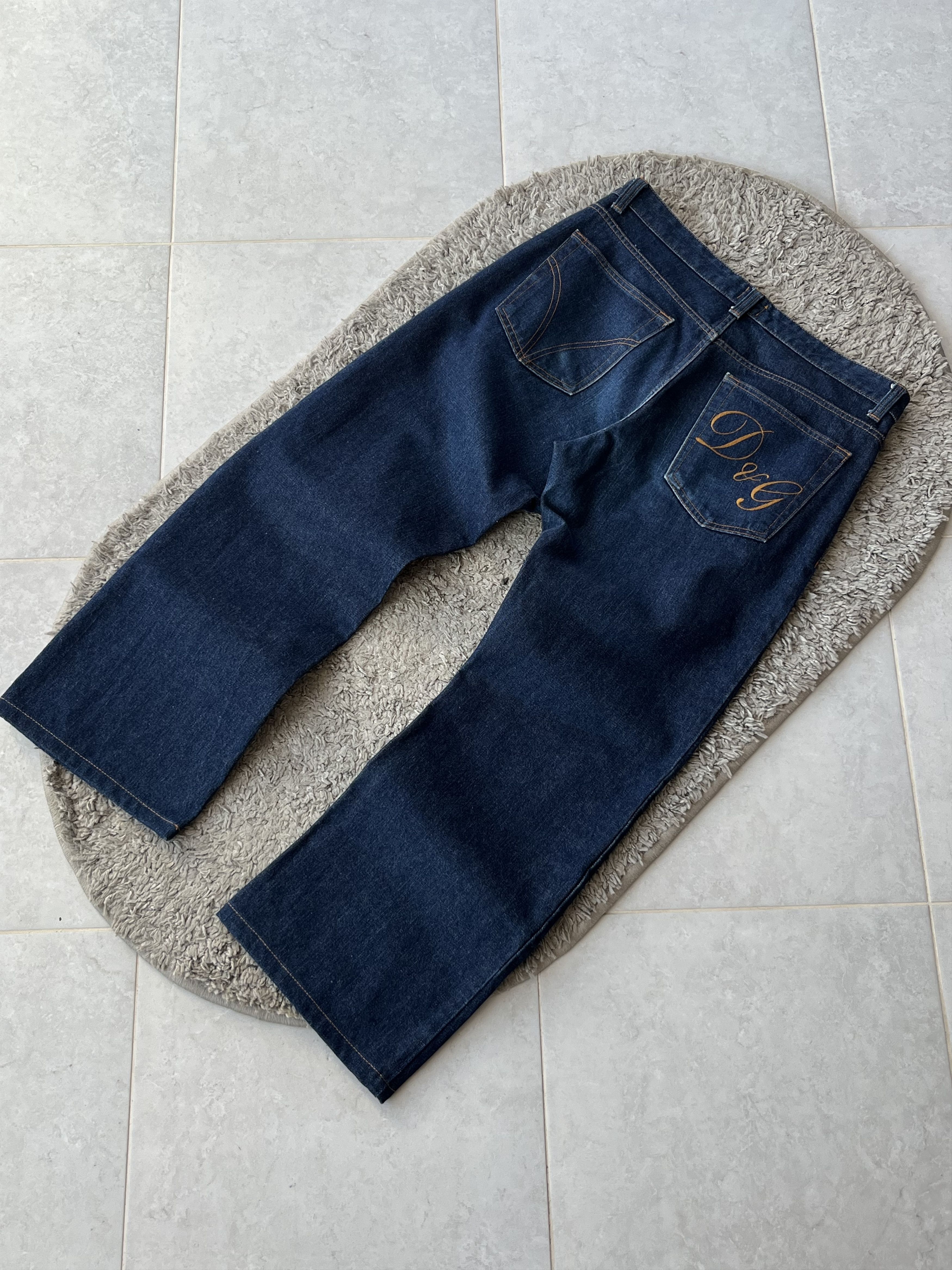 Dolce & Gabbana DOLCE & GABBANA Vintage Jeans Straight Fit Big Logo Size US 32 / EU 48 - 3 Thumbnail