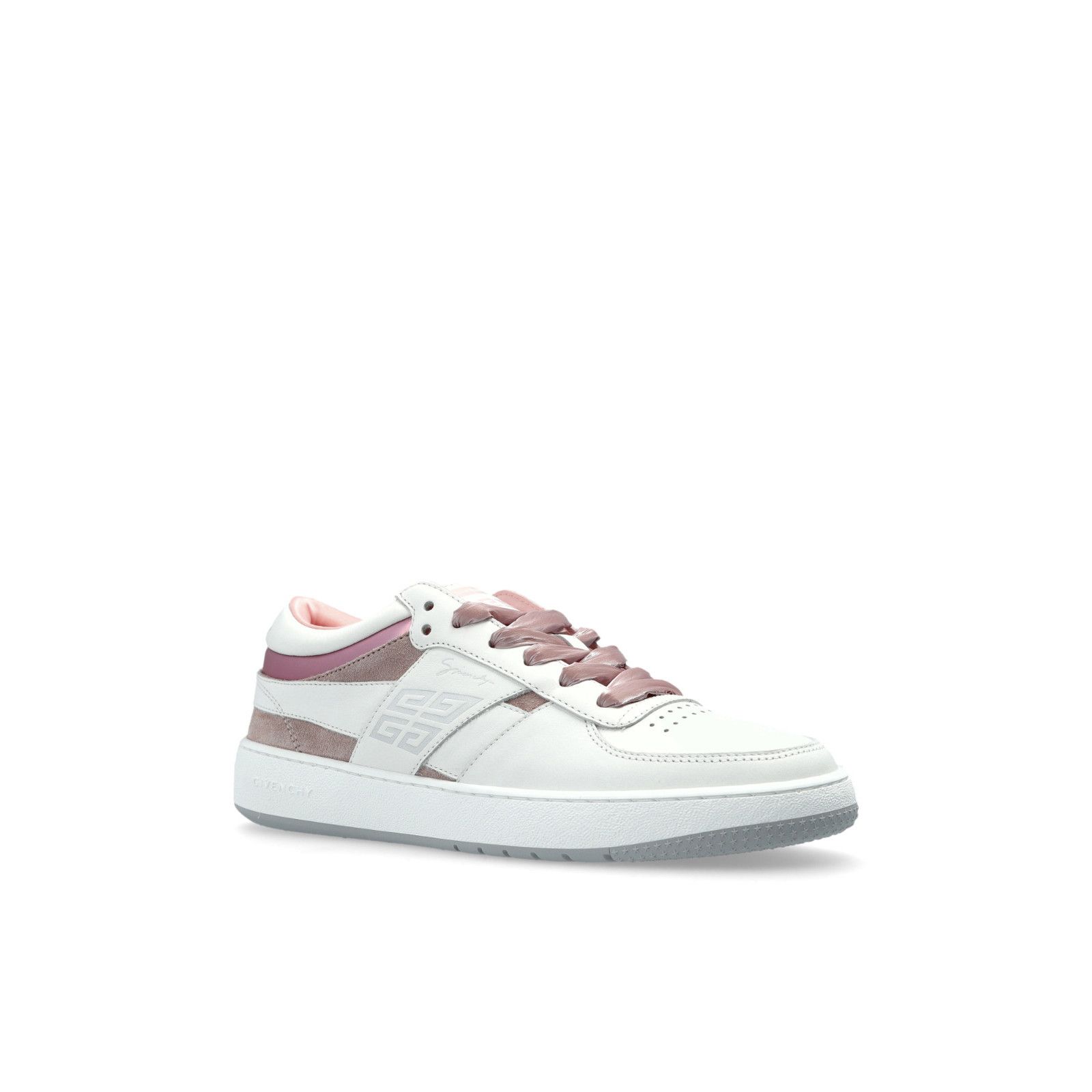 Givenchy GIVENCHY Lace Up White Leather Sneakers New & Authentic (Wom Size US 10 / IT 40 - 2 Thumbnail