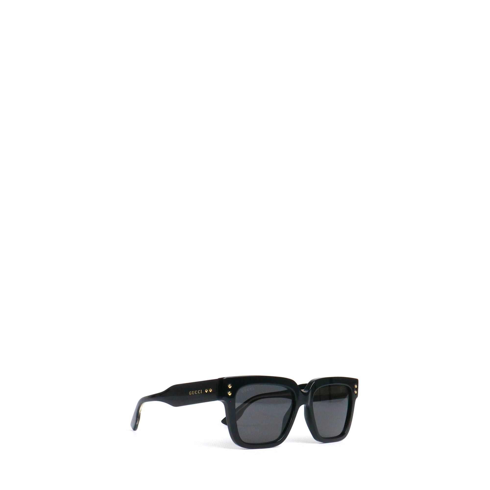 Gucci GUCCI - Gucci black plastic sunglasses Size ONE SIZE - 1 Thumbnail