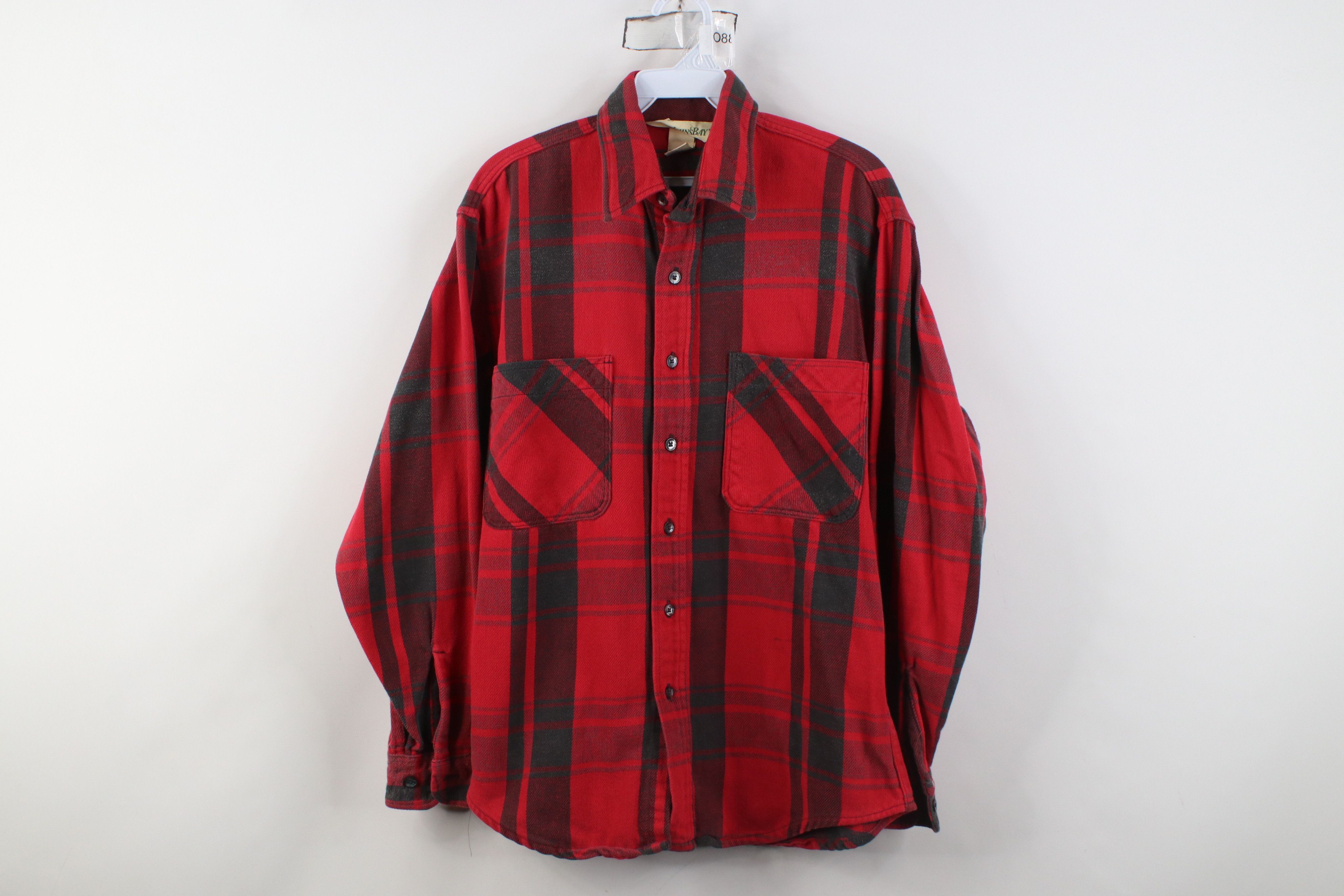 Vintage Vintage 70s Streetwear Heavyweight Button Shirt Plaid USA Size US M / EU 48-50 / 2 - 1 Thumbnail