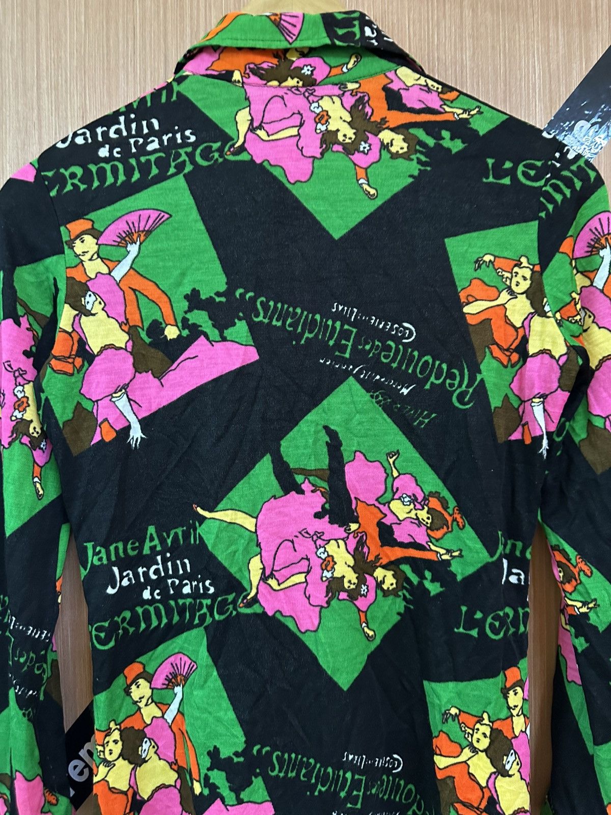 Jean Paul Gaultier Vintage 90's Redoute des etudiants France Art Shirts Size XS / US 0-2 / IT 36-38 - 5 Thumbnail