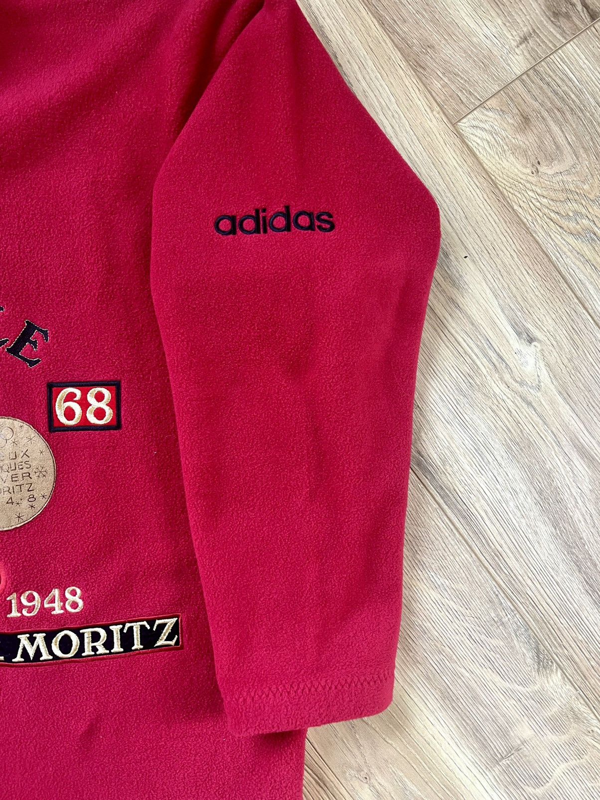 Adidas Adidas Olympic Collection Vintage Fleece Cortina Grenoble Size US M / EU 48-50 / 2 - 7 Thumbnail