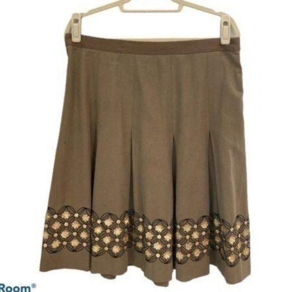 Alfani Alfani silk blend A line skirt, size 12 Size 34" / US 12 / IT 48 - 1 Thumbnail