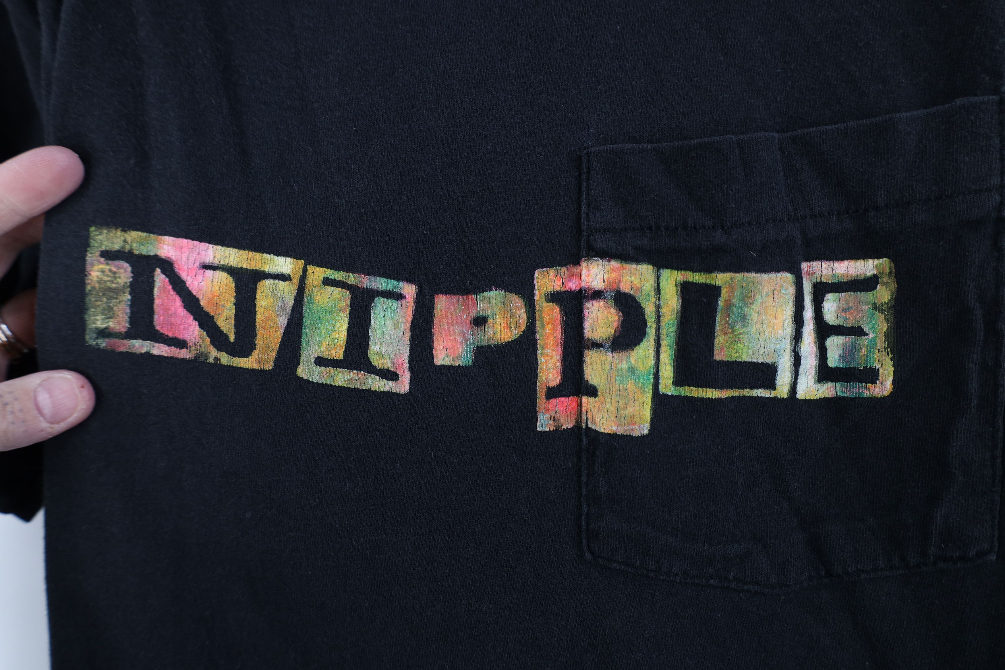 Vintage Vintage 90s Nipple Album Claw Boys Claw Band T-Shirt USA Size US XL / EU 56 / 4 - 4 Thumbnail